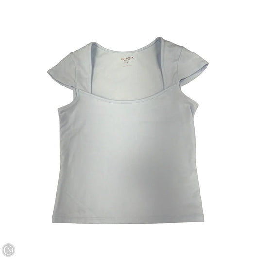 Top Short Sleeve By Arizona In Blue, Size: S