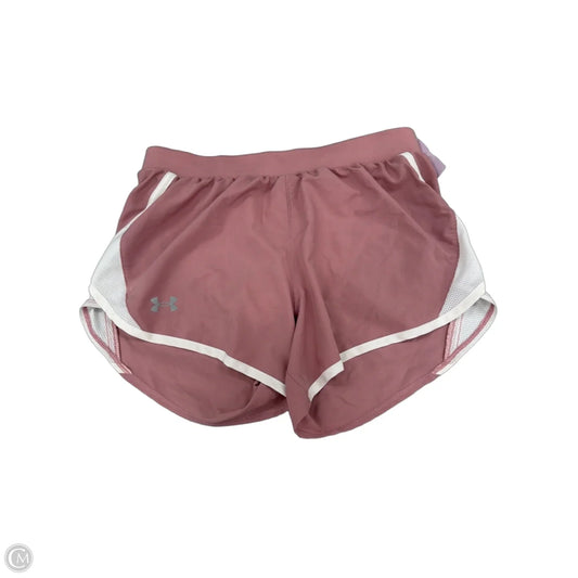 Athletic Shorts By Under Armour In Pink, Size: S