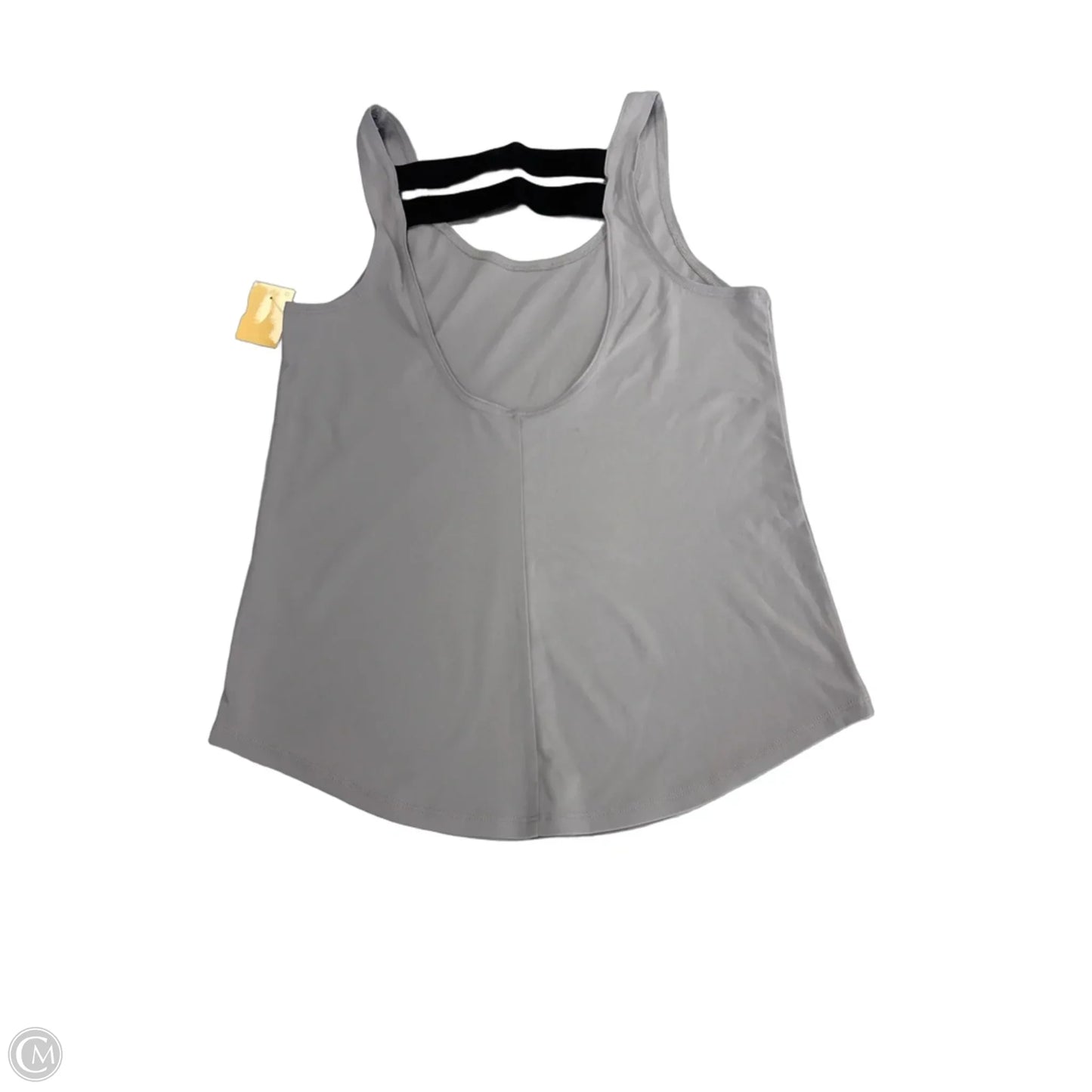 Athletic Tank Top By Nike In Grey, Size: S