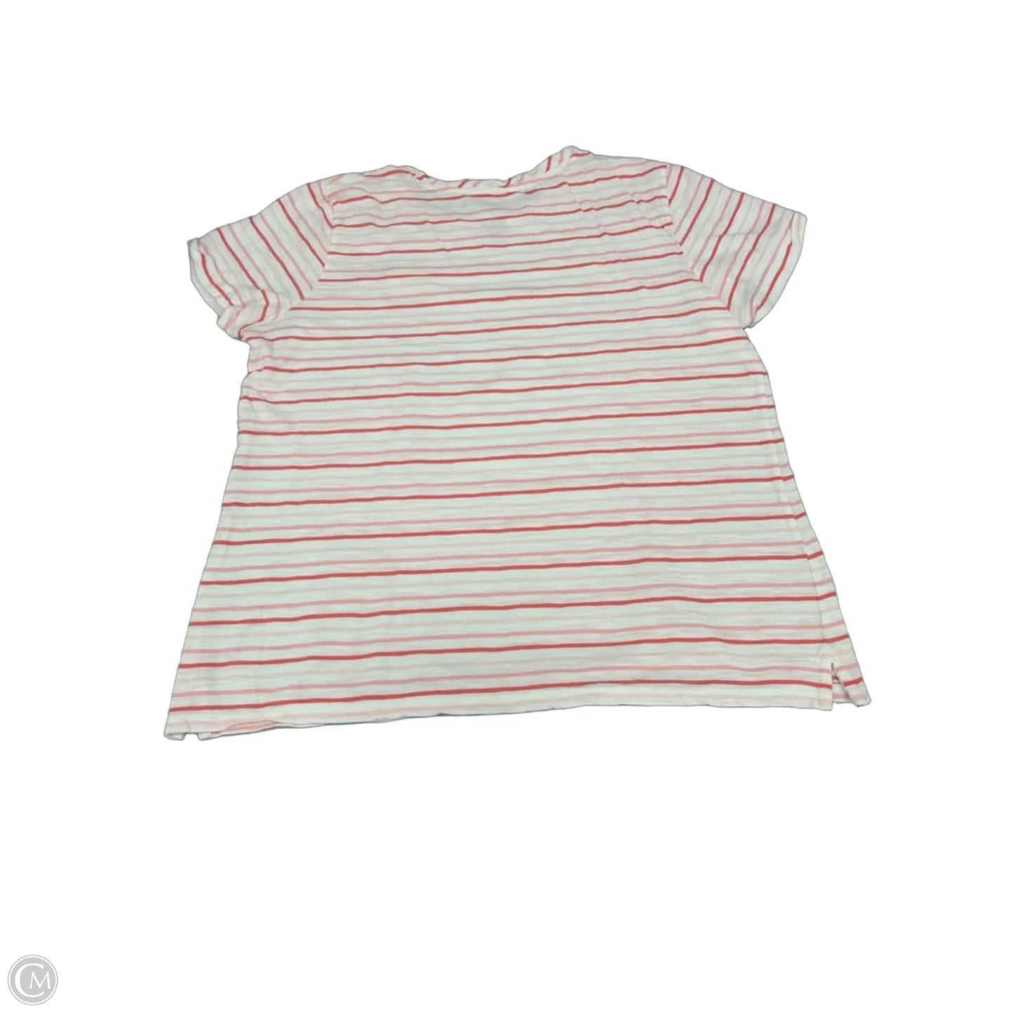 Top Short Sleeve By St Johns Bay In Coral, Size: Xl