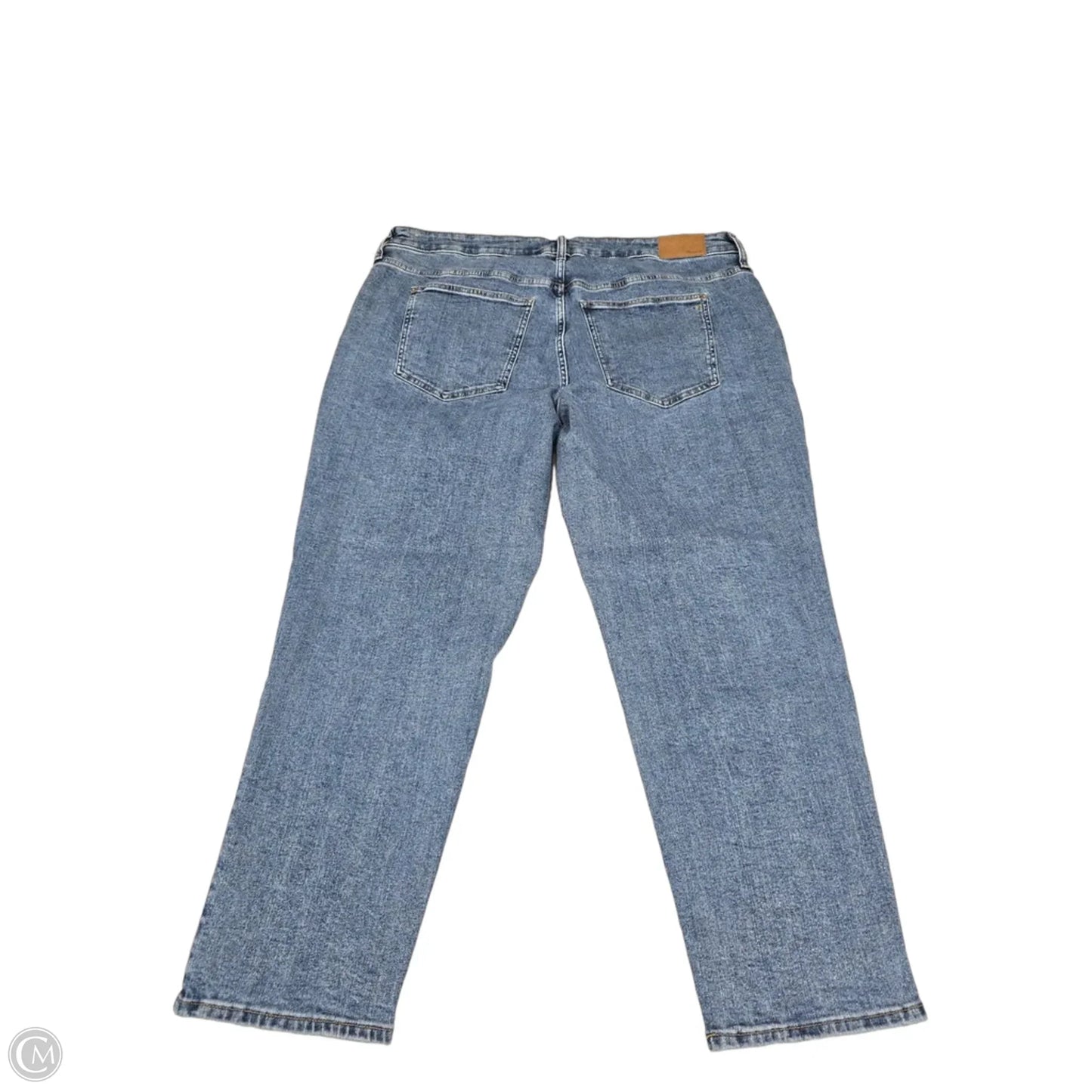 Jeans Straight By Madewell In Blue Denim, Size: 18w