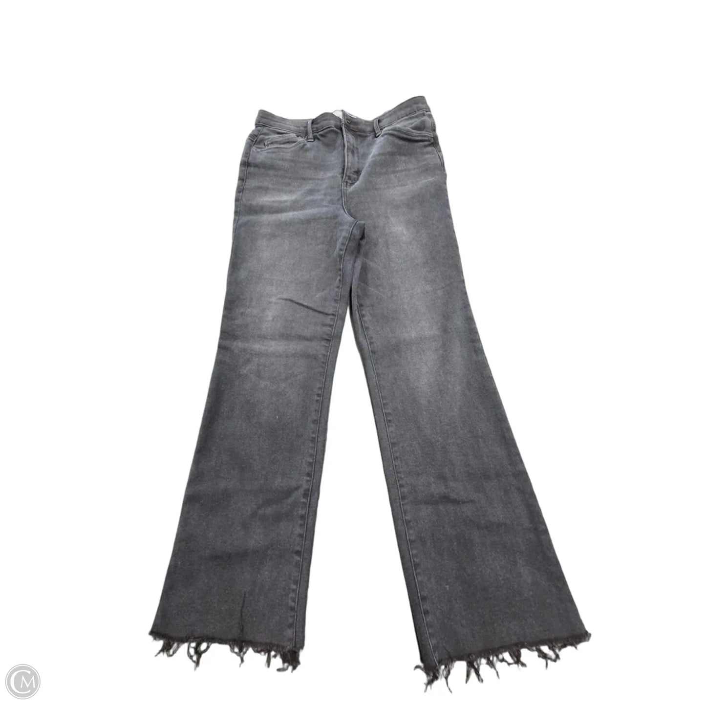 Jeans Straight By Wit & Wisdom In Black Denim, Size: 10