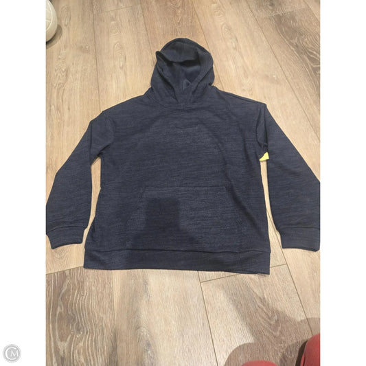 Top Long Sleeve By Cme In Navy, Size: L