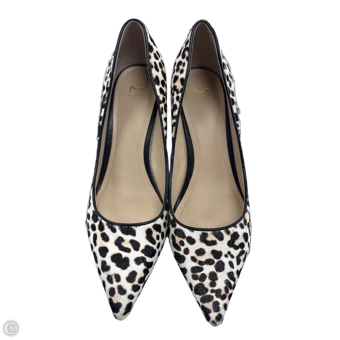 Shoes Heels Block By Marc Fisher In Animal Print, Size: 7.5
