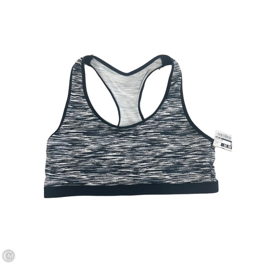 Athletic Bra By Zone Pro In Black & White, Size: 2x