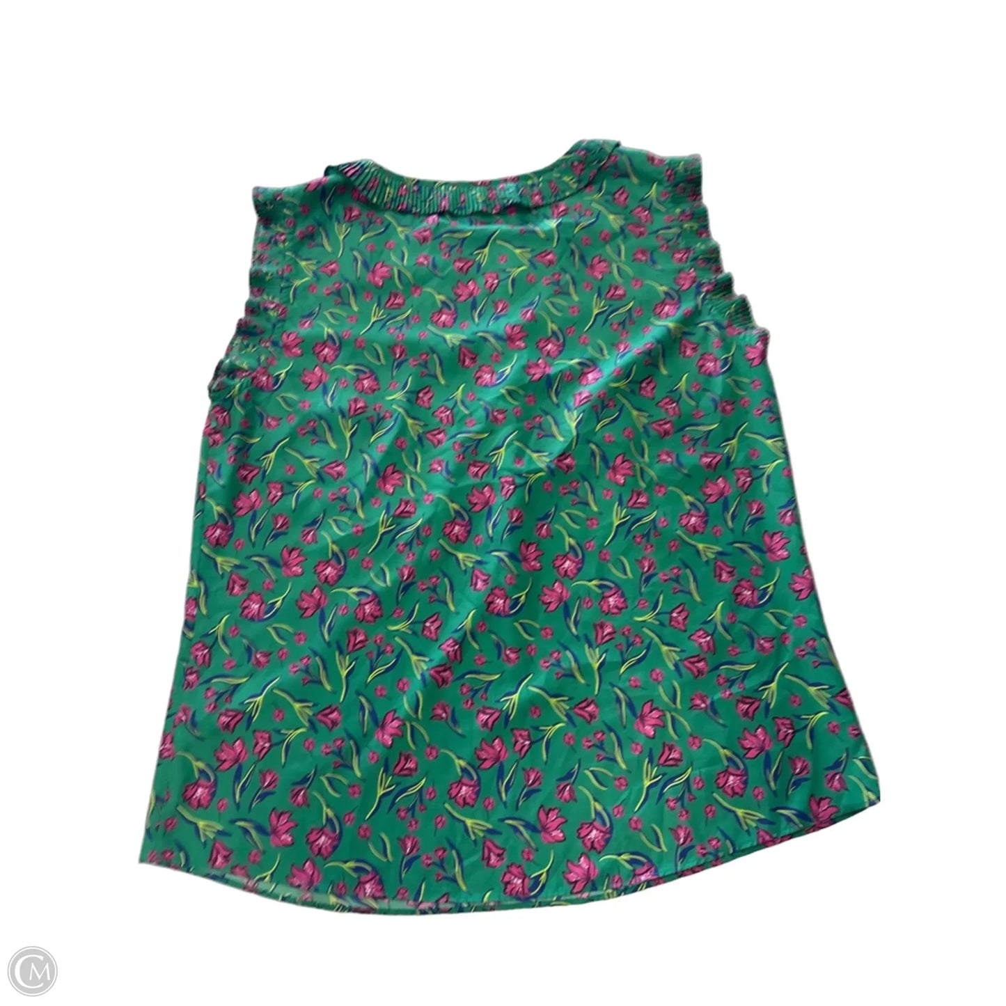 Top Sleeveless By Long Tall Sally In Green, Size: L