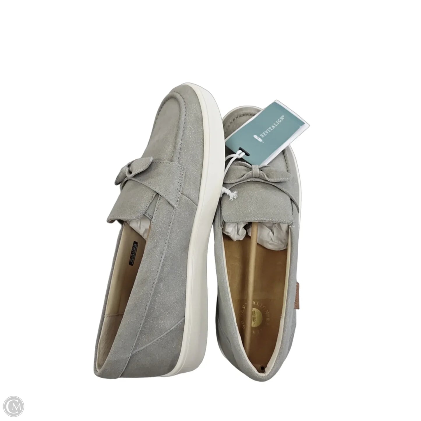 Shoes Flats By Cmc In Grey, Size: 9
