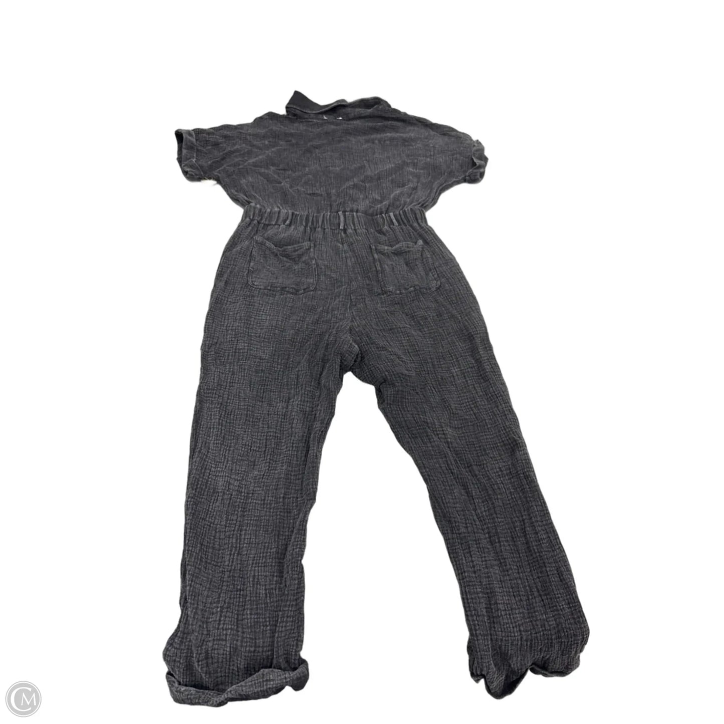 Shortalls By Kori America In Grey, Size: 1x