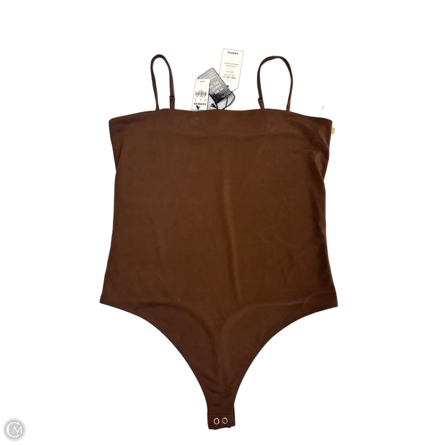 Bodysuit By Express In Brown, Size: L