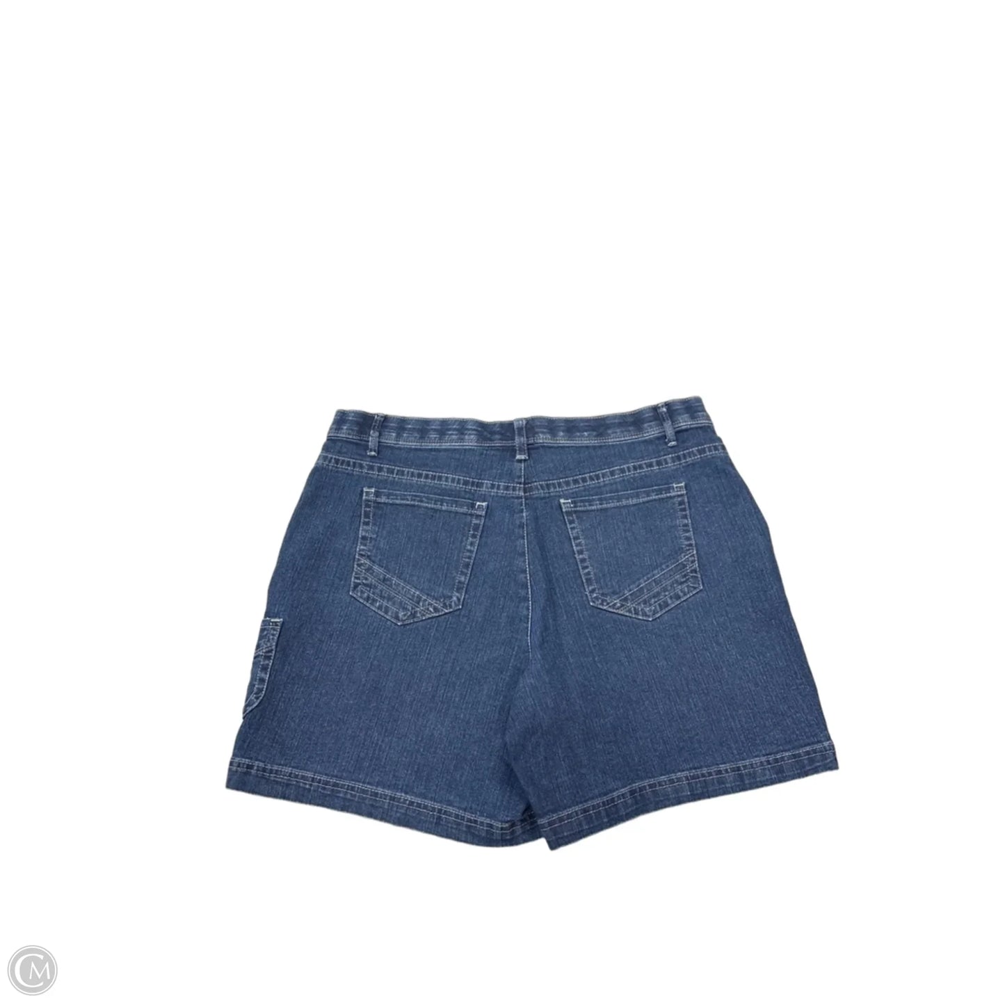 Shorts By Gloria Vanderbilt In Blue Denim, Size: 12