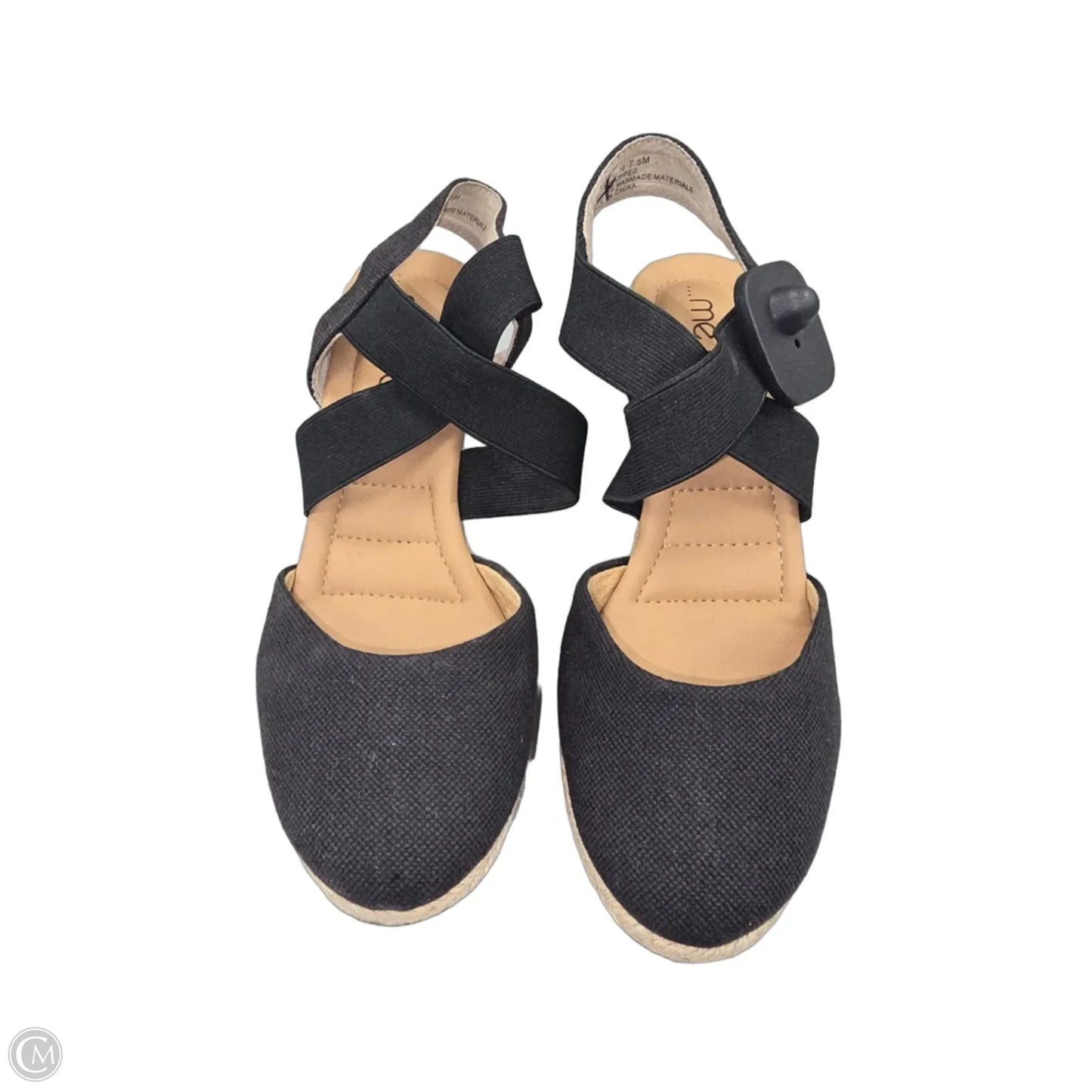 Shoes Heels Wedge By Me Too In Black, Size: 7.5