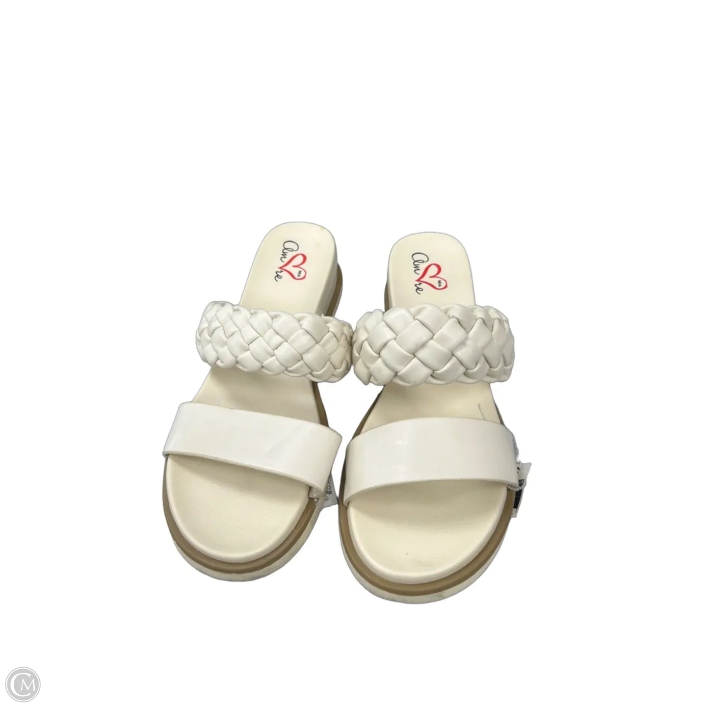 Shoes Flats By Amore In Cream, Size: 10