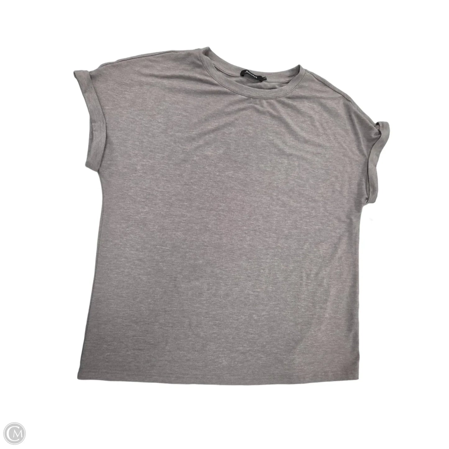 Top Short Sleeve By Automet In Tan, Size: L