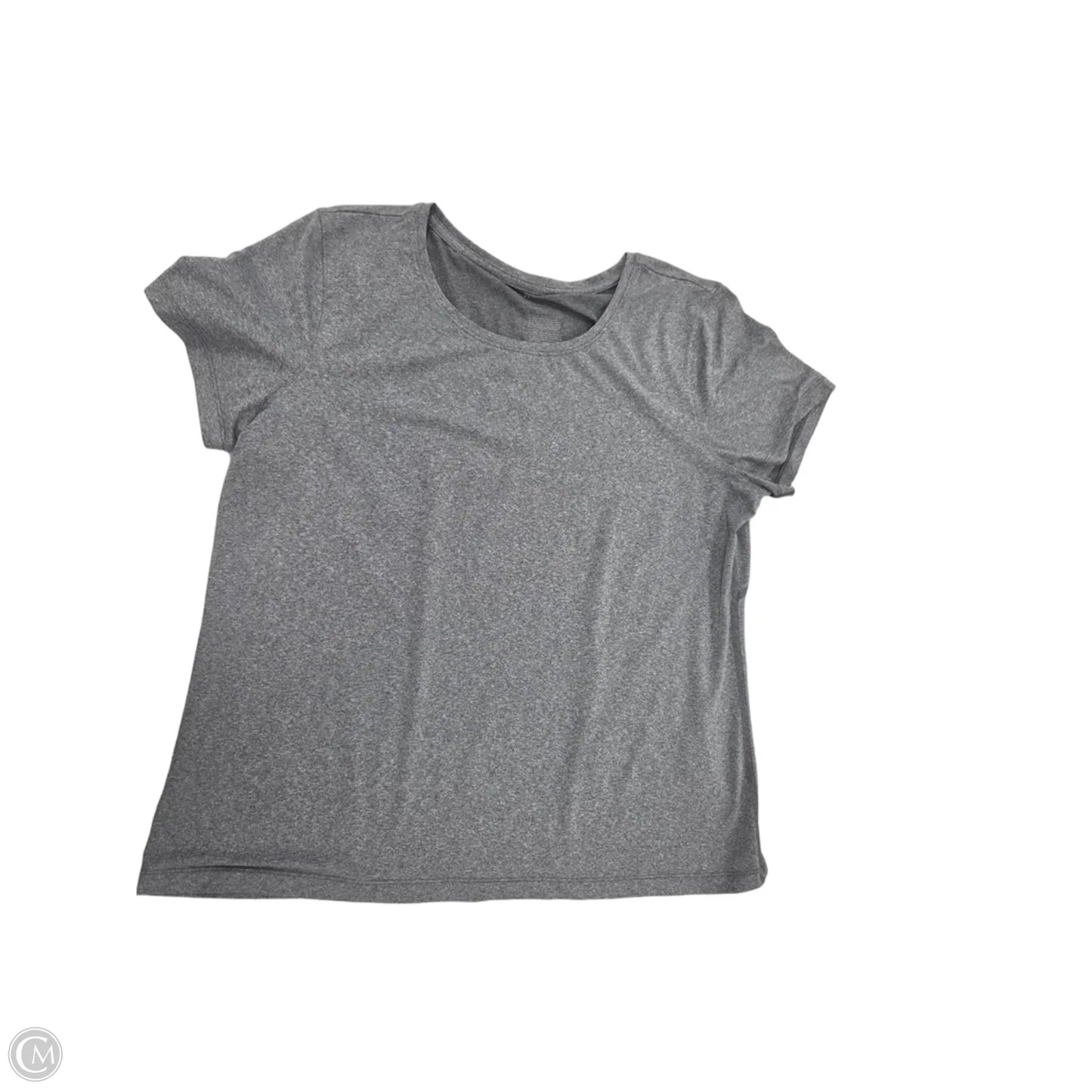 Top Short Sleeve By All In Motion In Grey, Size: L