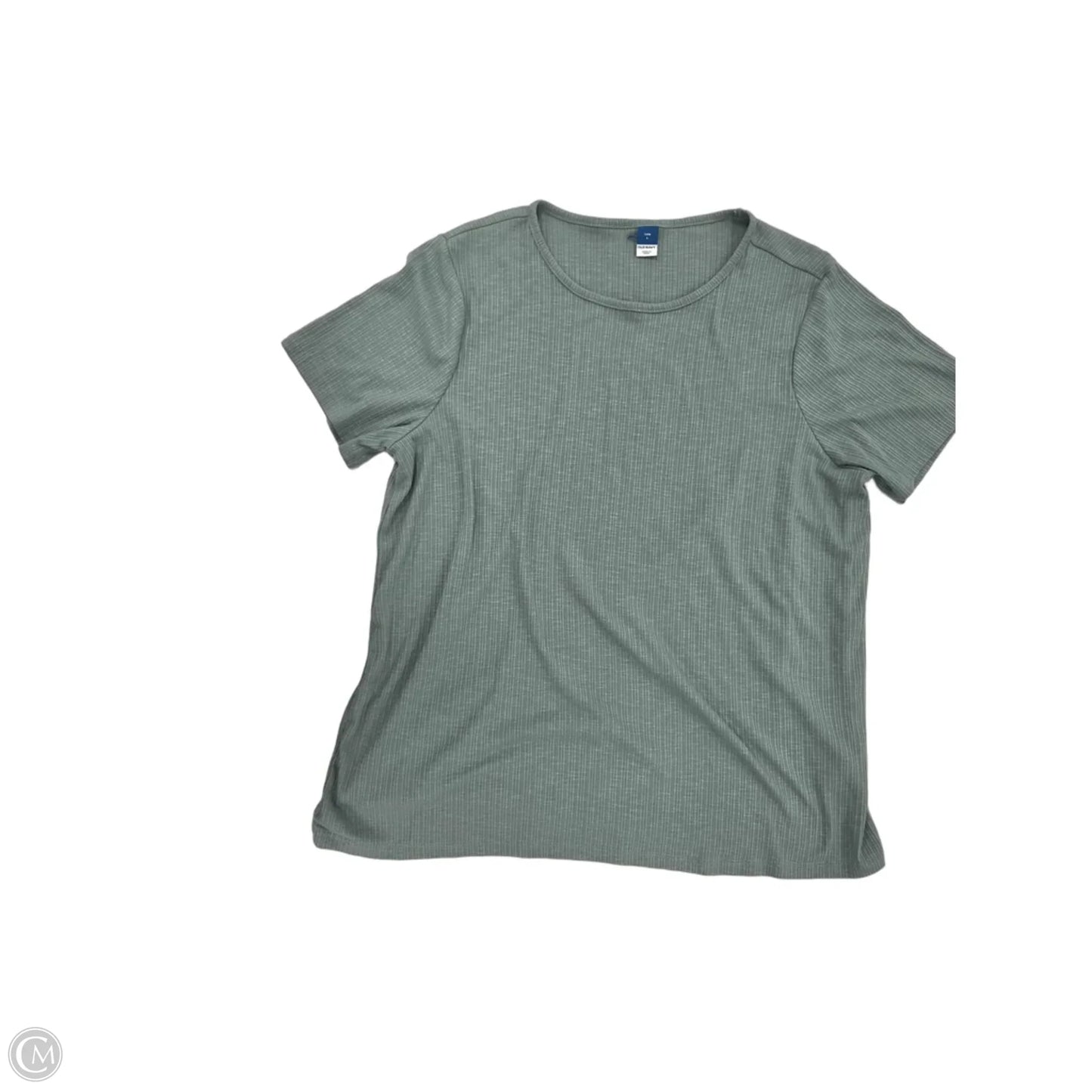 Top Short Sleeve By Old Navy In Green, Size: L