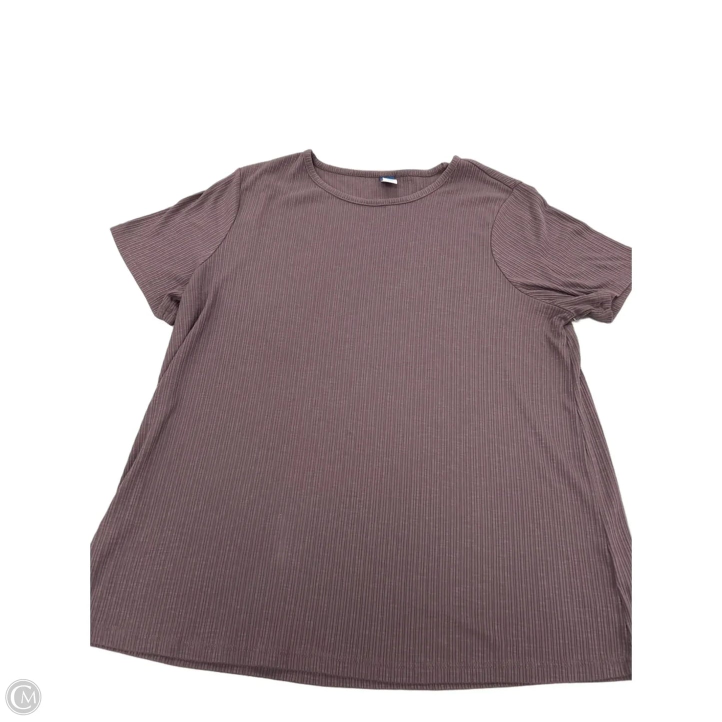 Top Short Sleeve By Old Navy In Grey, Size: M