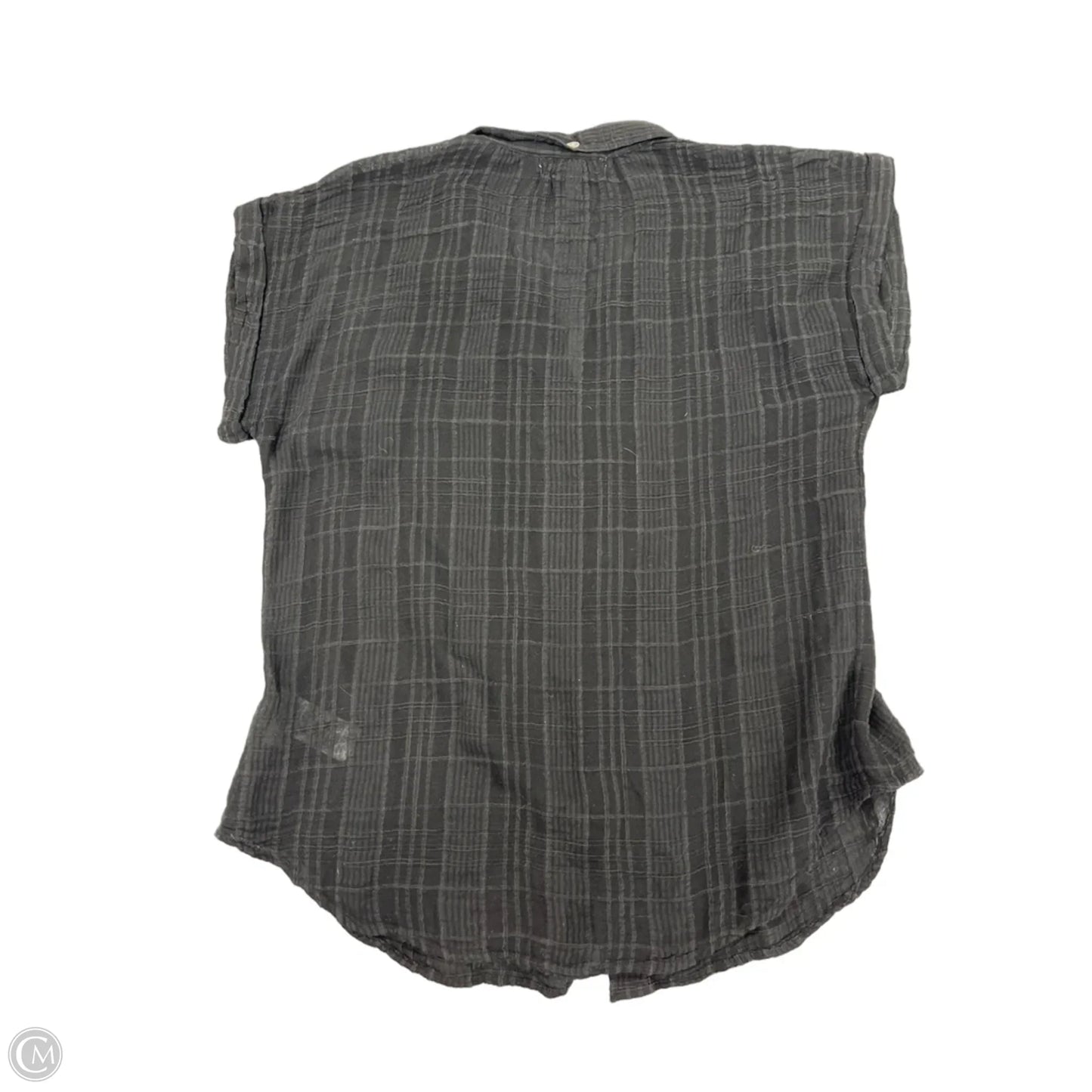 Top Short Sleeve By Cloth & Stone In Black, Size: Xs