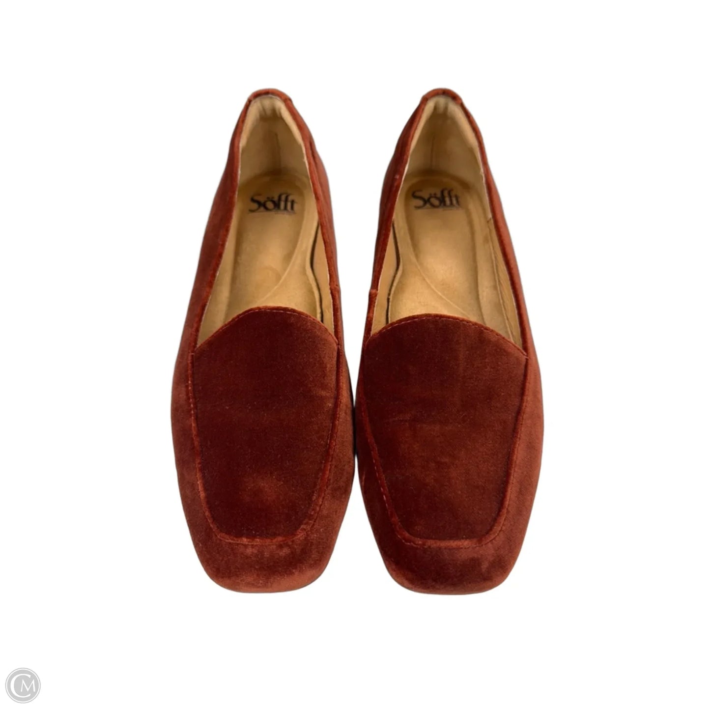 Shoes Flats By Sofft In Brown, Size: 7