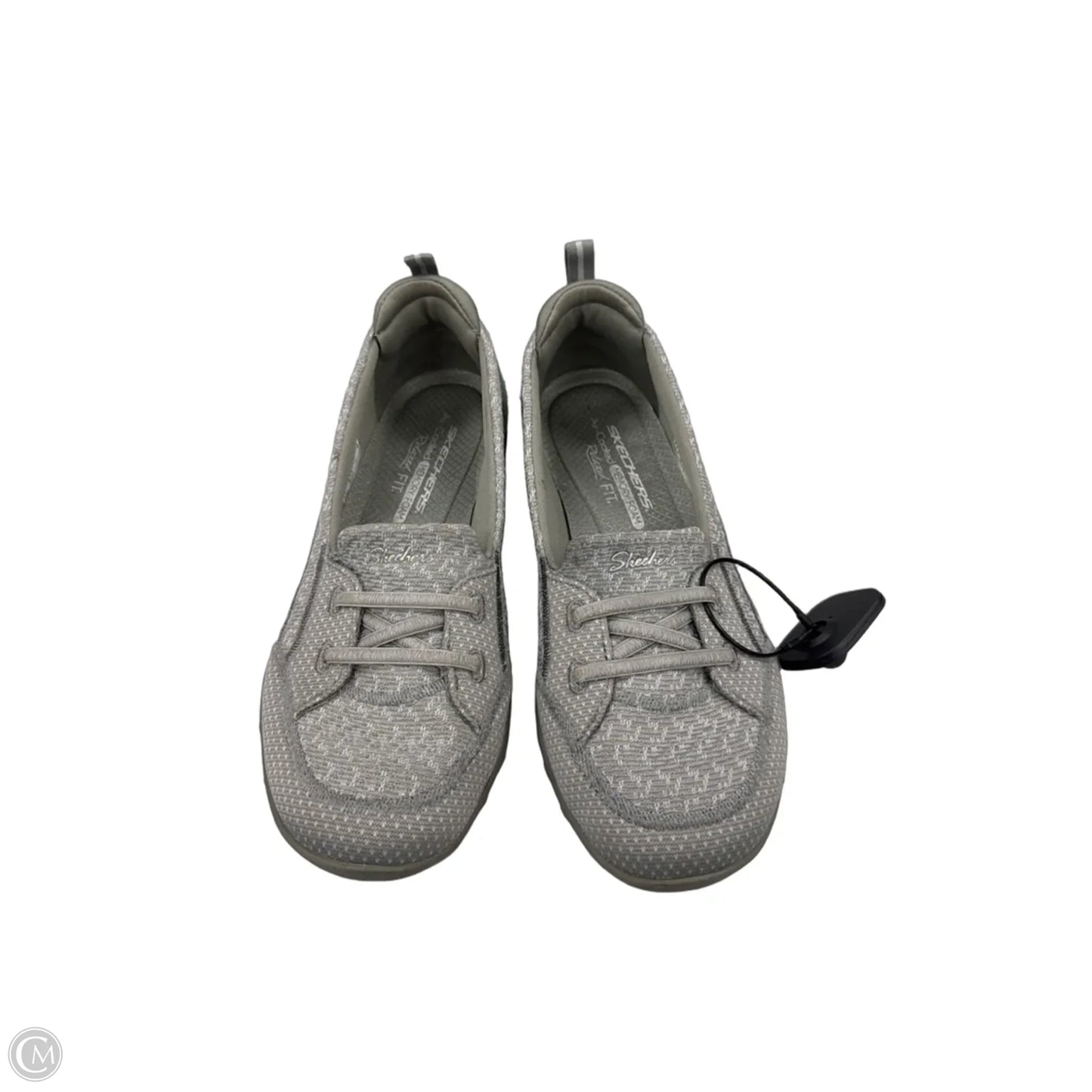 Shoes Athletic By Skechers In Grey, Size: 7