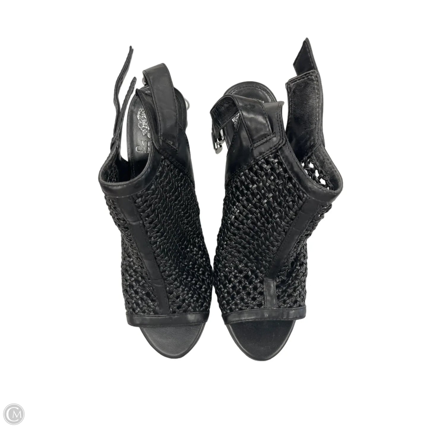 Shoes Heels Wedge By Vince Camuto In Black, Size: 8.5