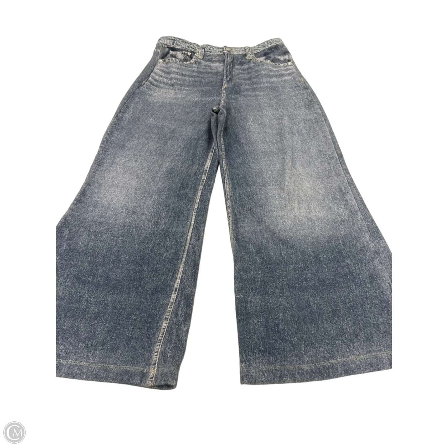 Pants Lounge By Cme In Blue Denim, Size: 8