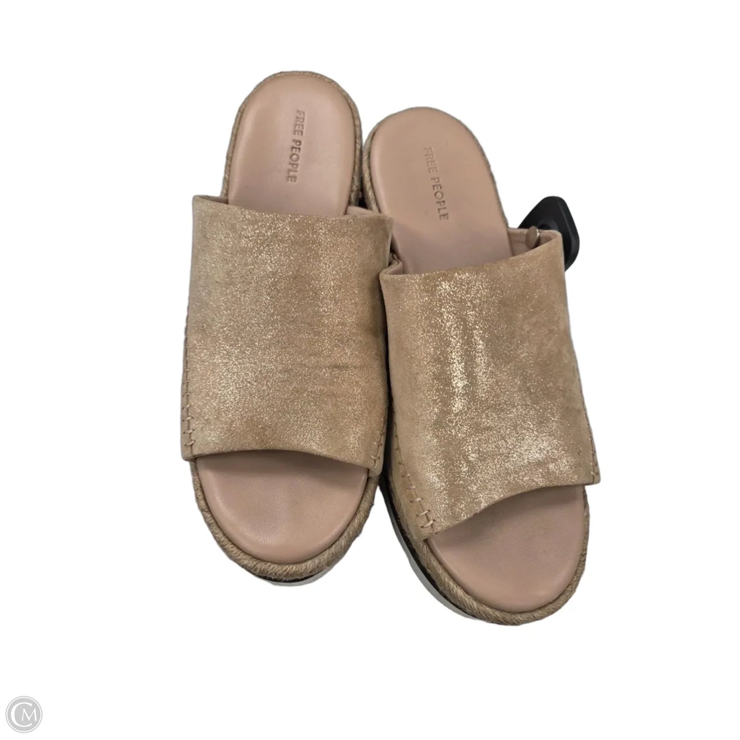 Sandals Heels Platform By Free People In Tan, Size: 8