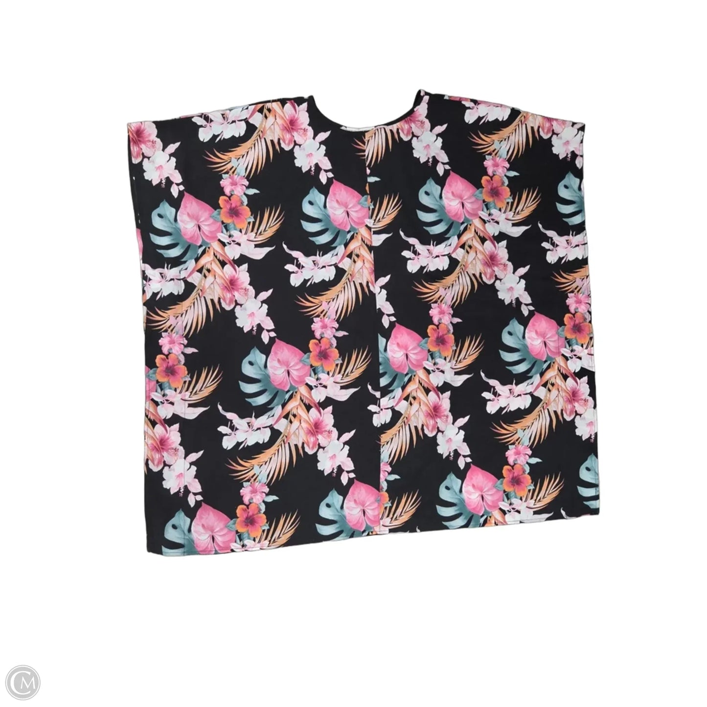 Swimwear Cover-up By Apt 9 In Black, Size: 2x