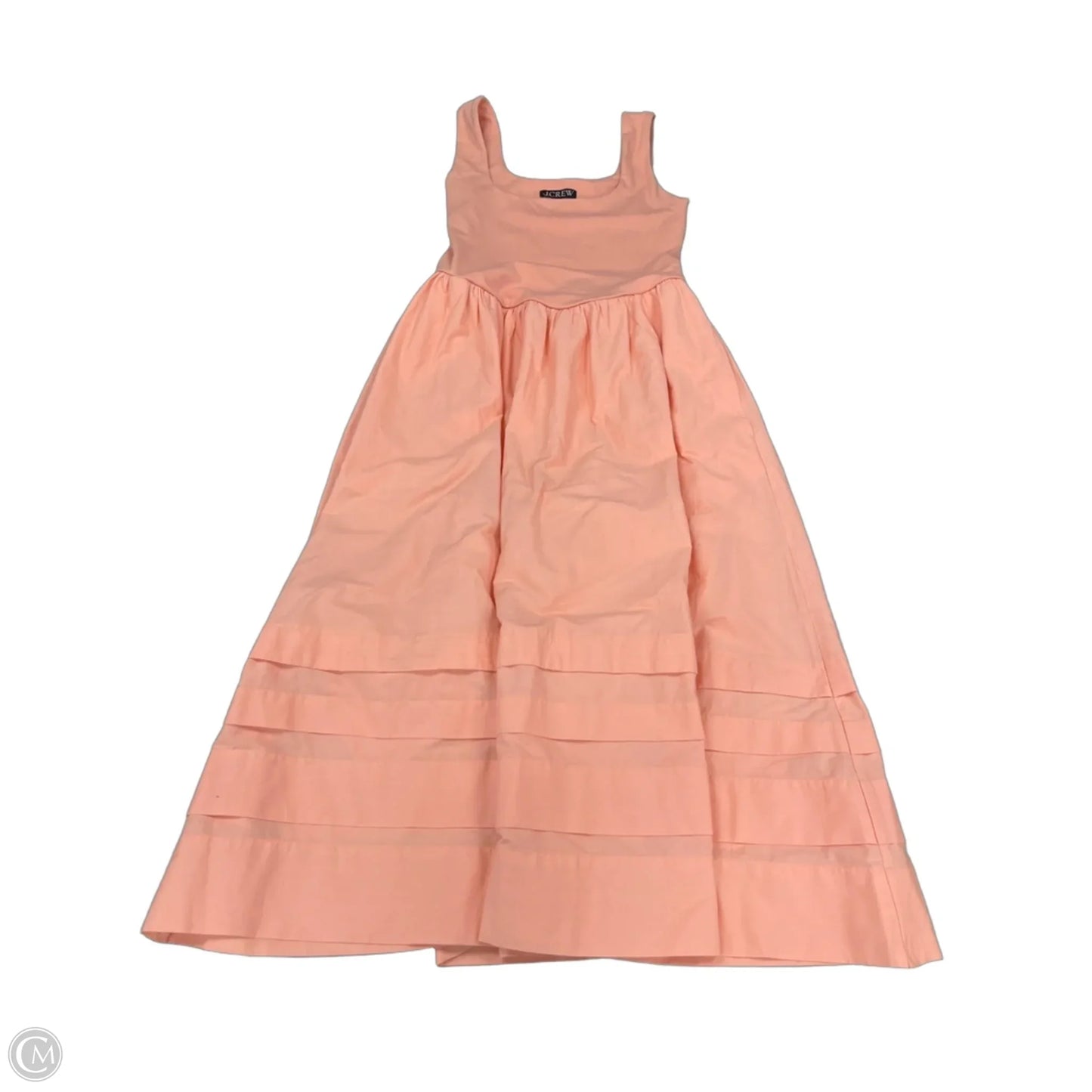 Dress Casual Maxi By J. Crew In Coral, Size: Xsp