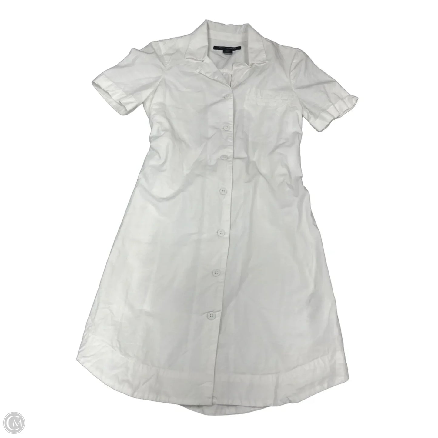 Dress Casual Short By French Connection In White, Size: Xxs