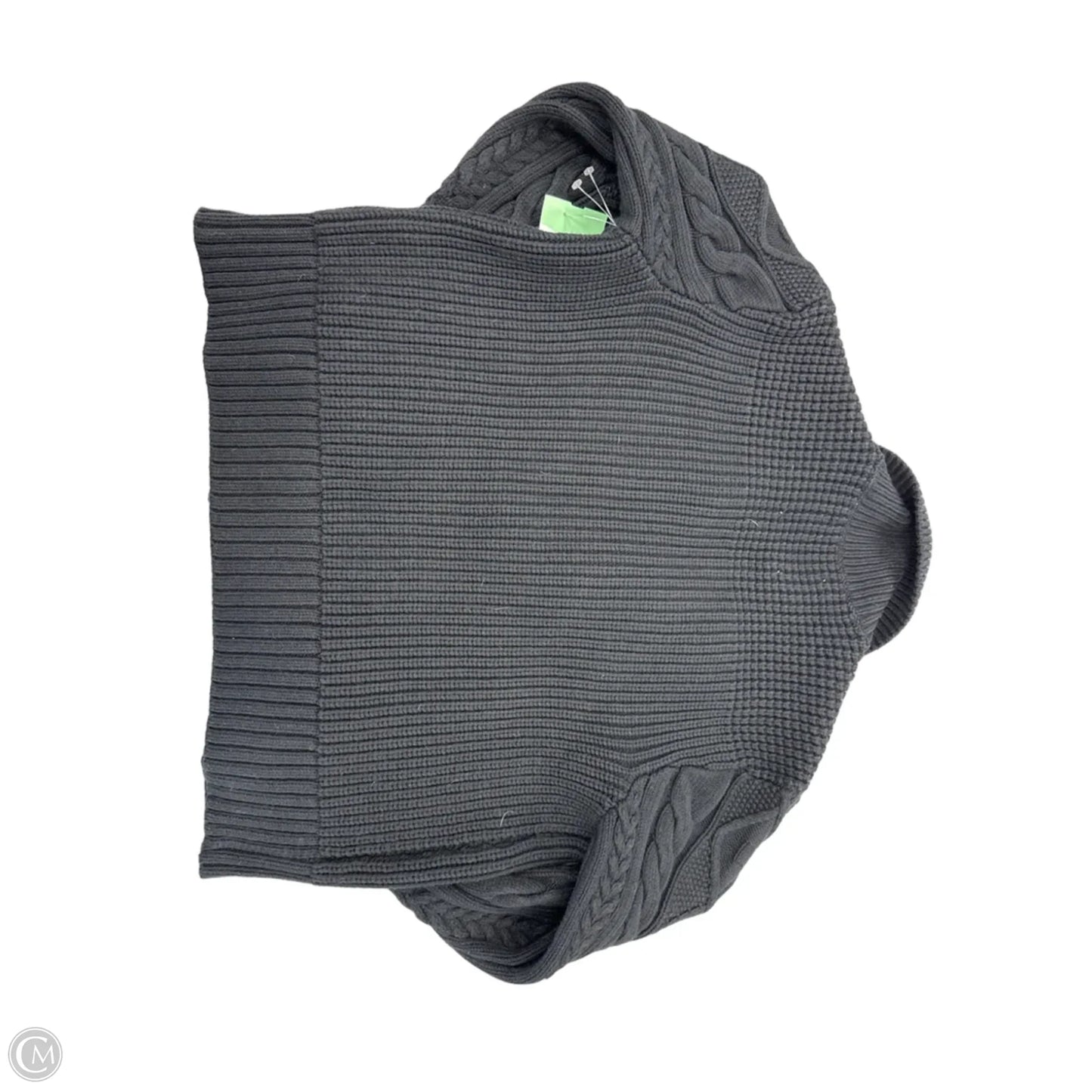 Athletic Top Long Sleeve Crewneck By Ypb In Black, Size: M