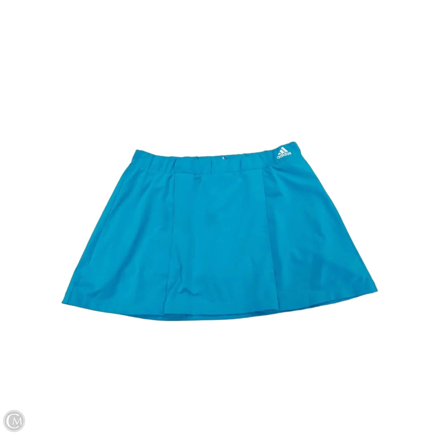 Athletic Skirt By Adidas In Blue, Size: L