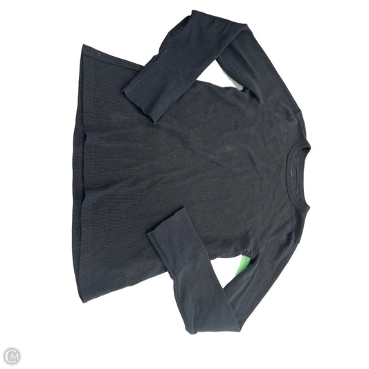 Top Long Sleeve By Aerie In Black, Size: Xl