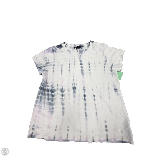 Top Short Sleeve Basic By Sanctuary In Tie Dye Print, Size: Xl