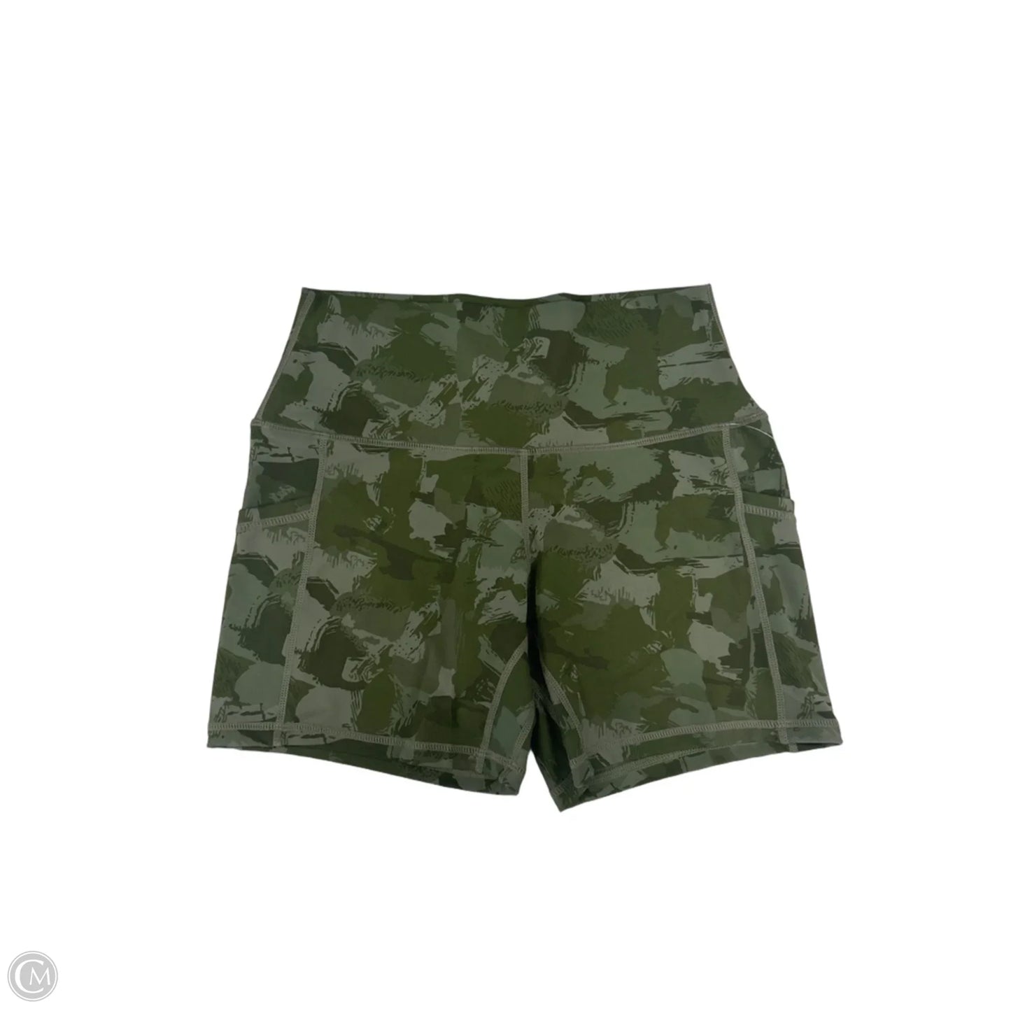 Athletic Shorts By Sunzel In Camouflage Print, Size: M