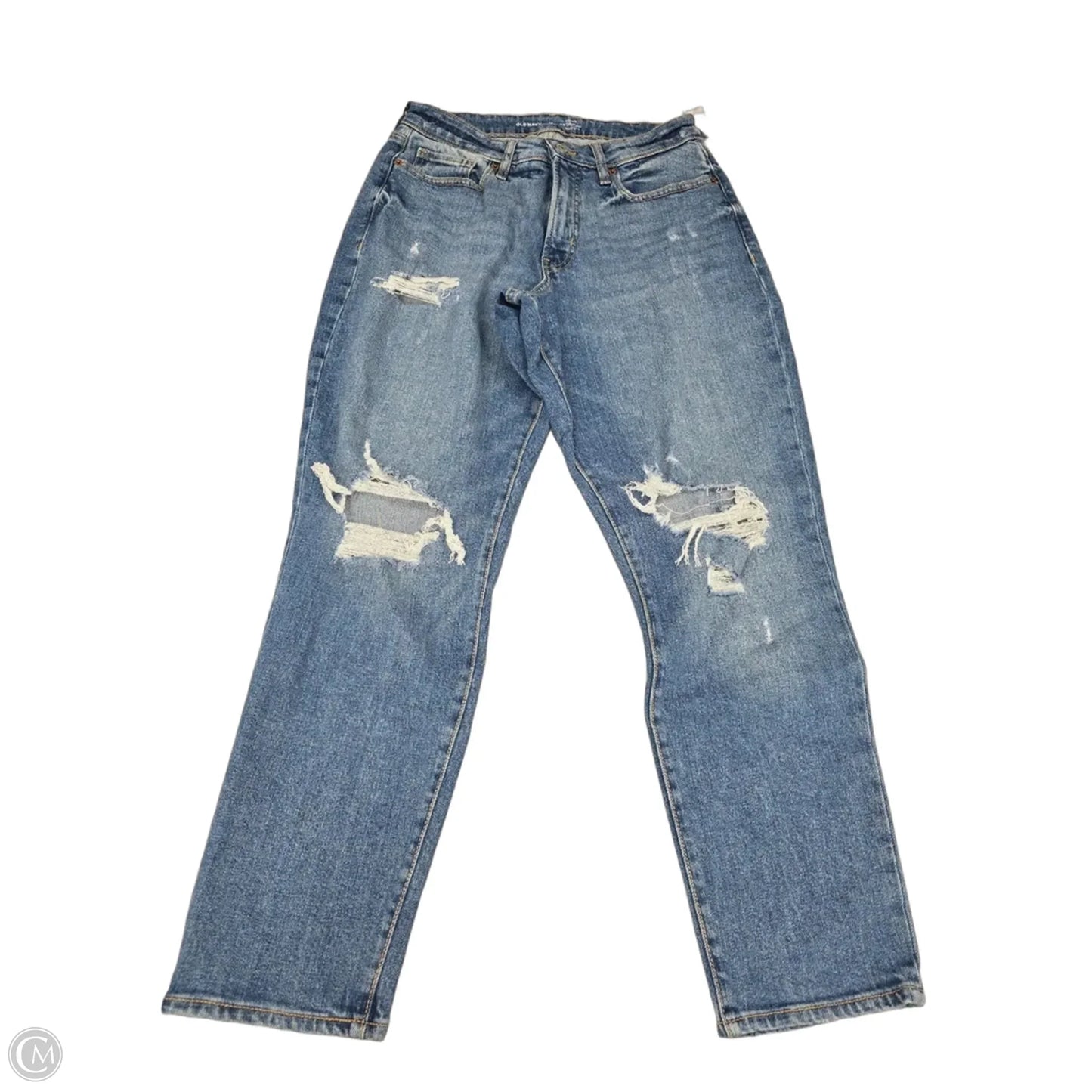 Jeans Straight By Old Navy In Blue, Size: 10