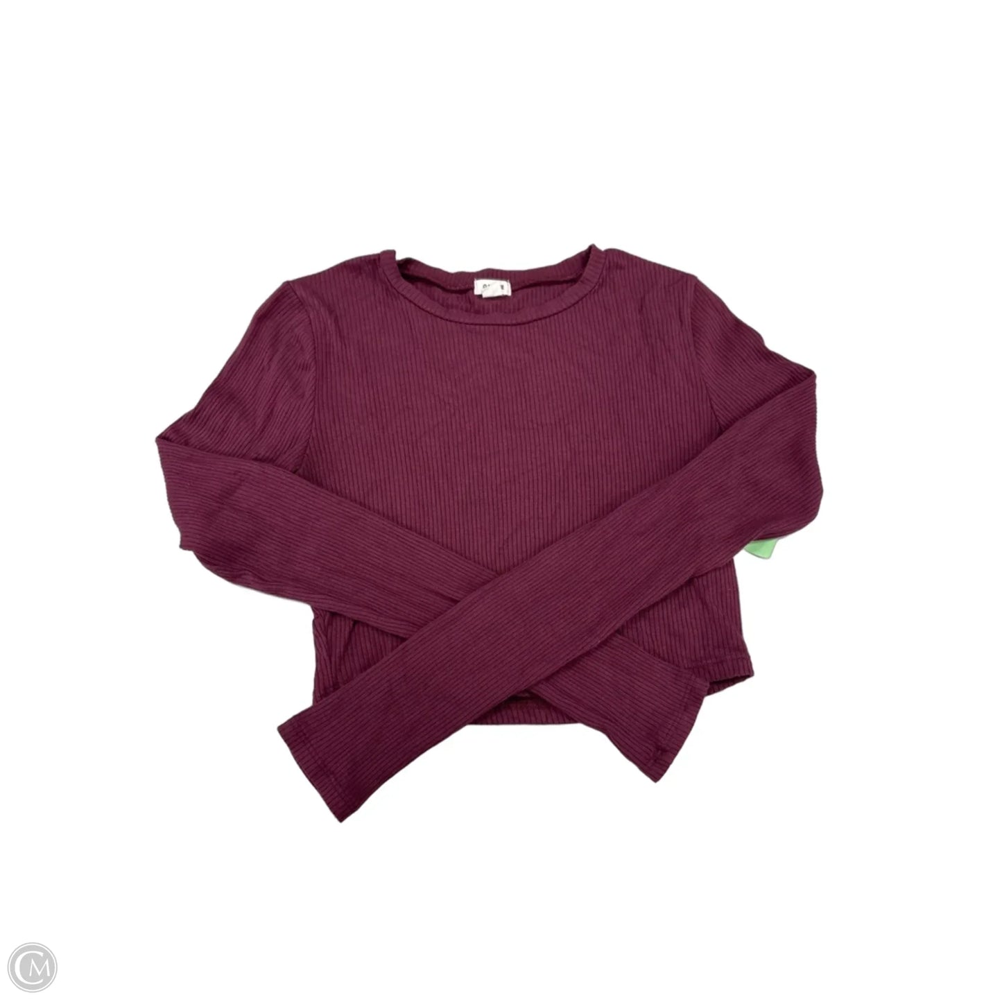 Top Long Sleeve By Garage In Red, Size: S
