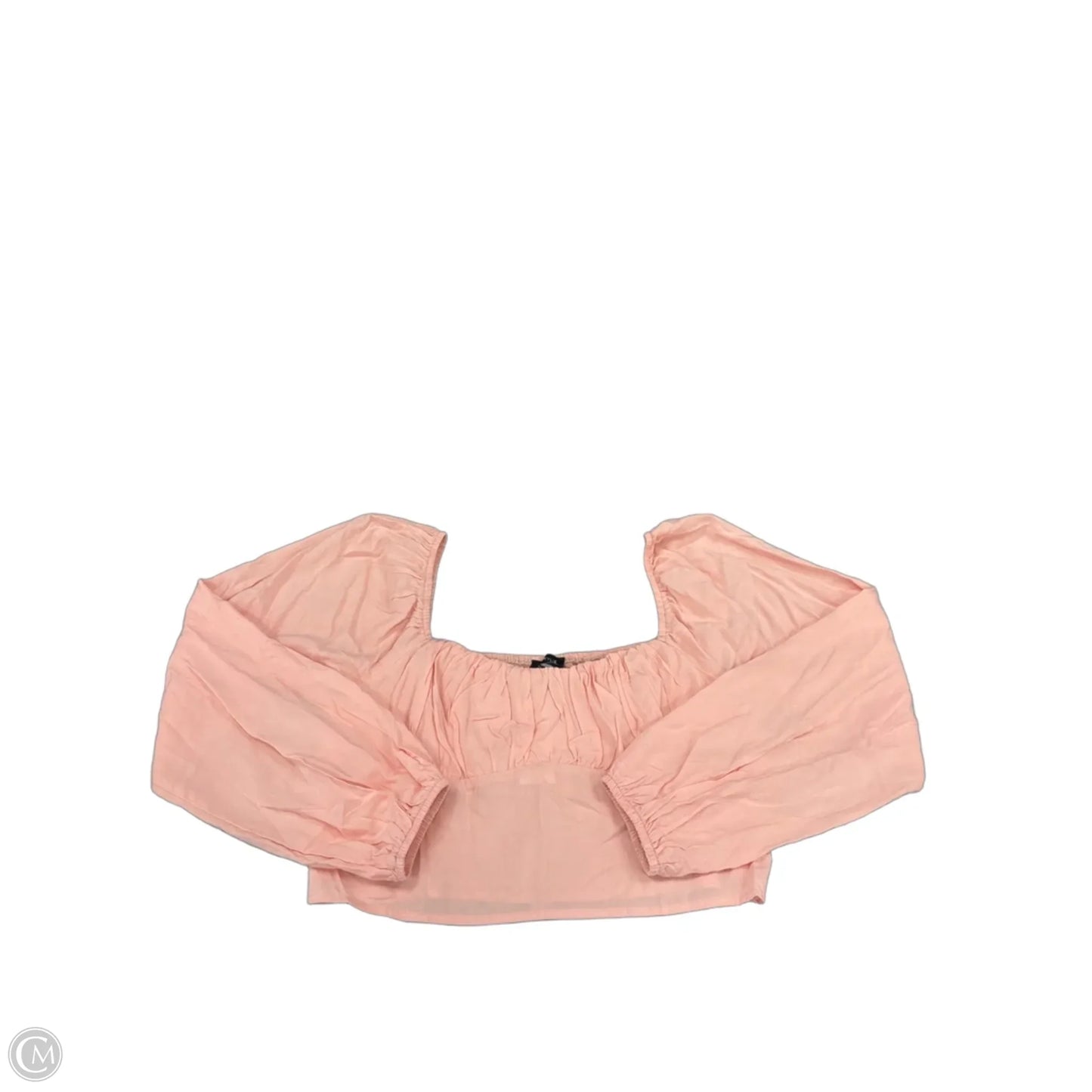 Top Long Sleeve By Kendall + Kylie In Pink, Size: L