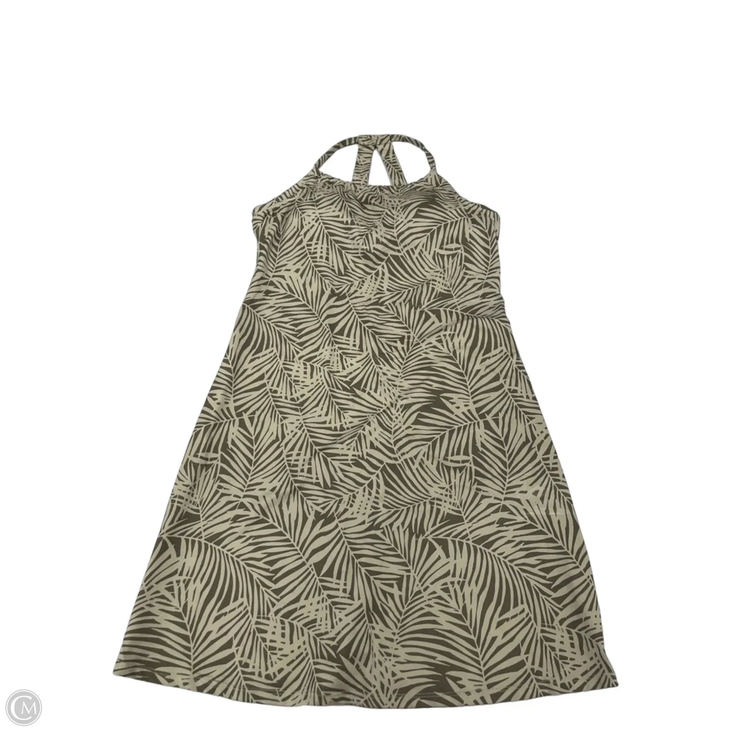 Athletic Dress By Eddie Bauer In Tropical Print, Size: M