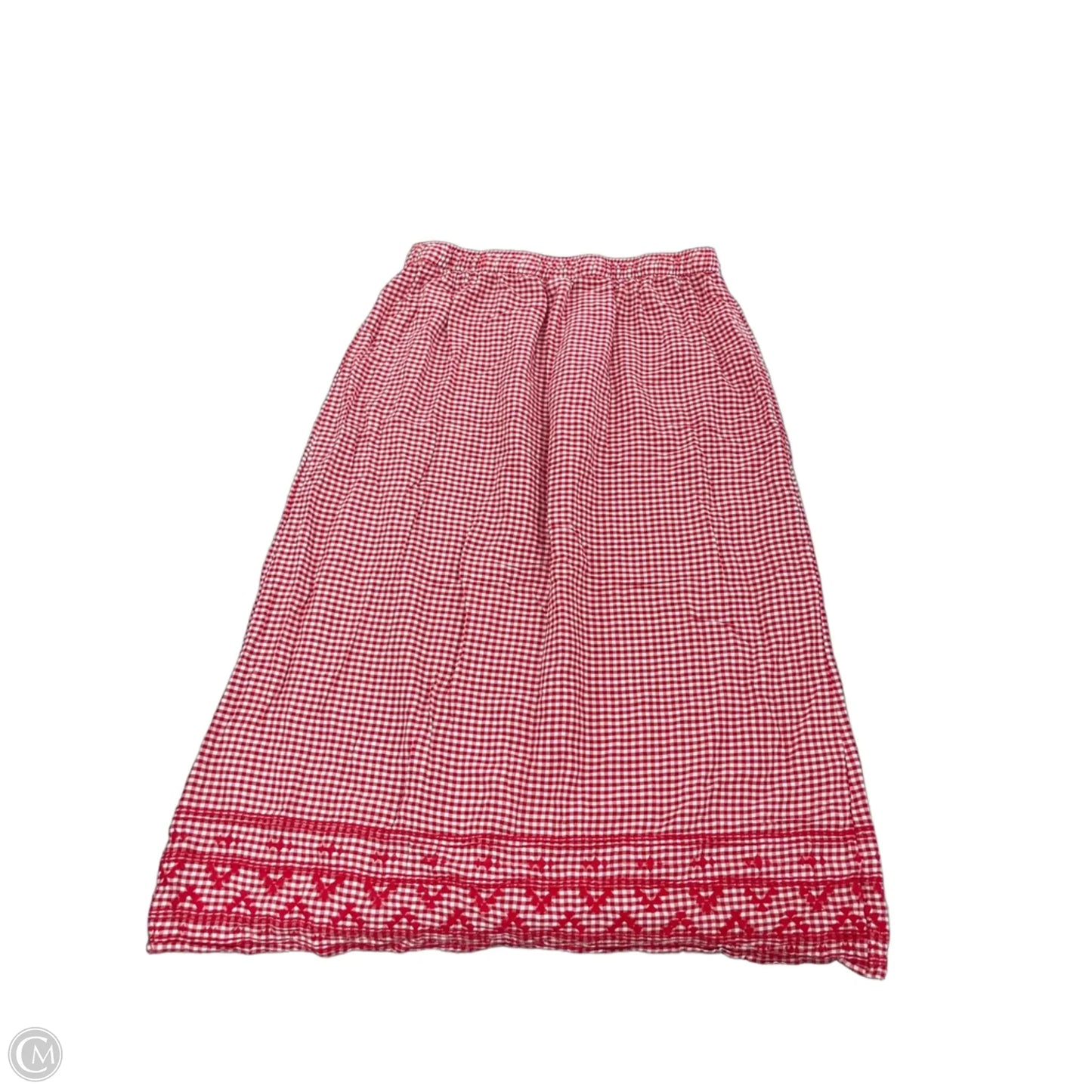Skirt Midi By Old Navy In Red, Size: L