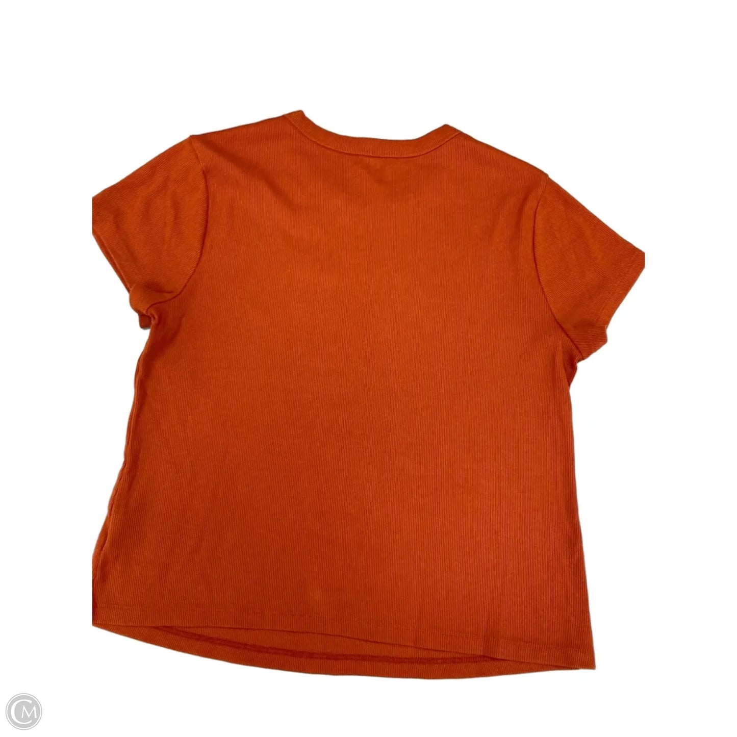 Top Short Sleeve By Old Navy In Orange, Size: Xl