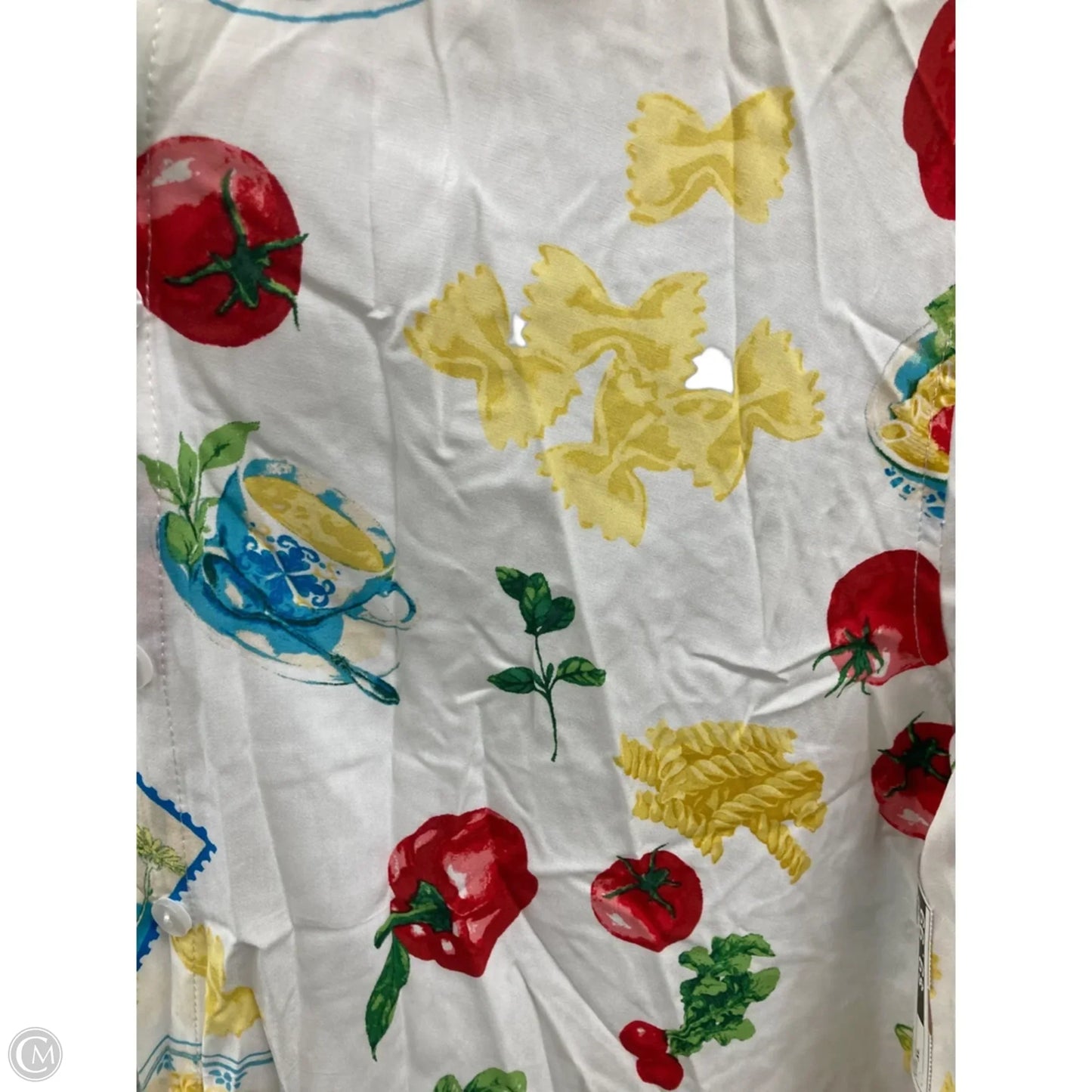 Top Long Sleeve By Jane And Delancey In White, Size: Xl