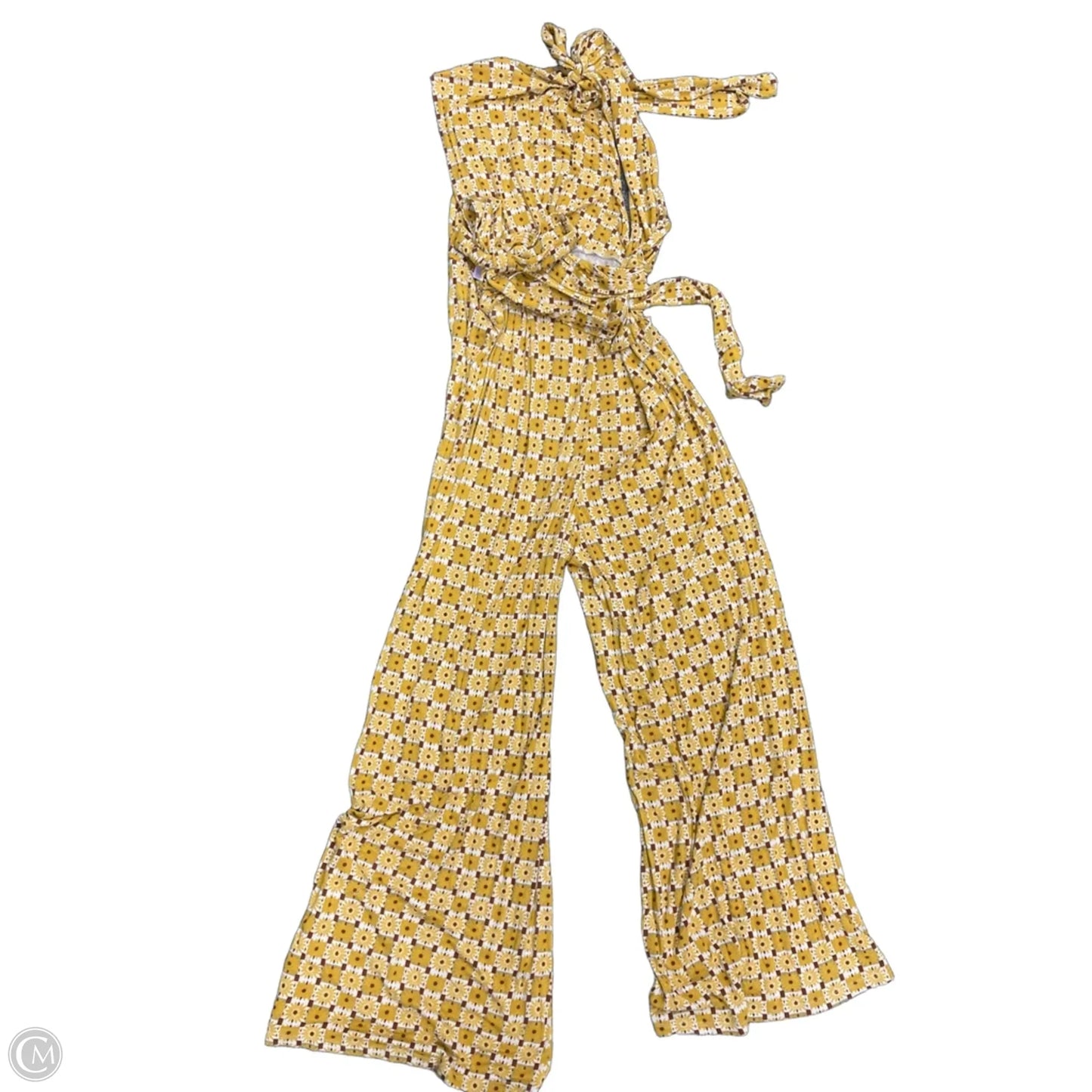 Jumpsuit By Free People In Yellow, Size: Xl