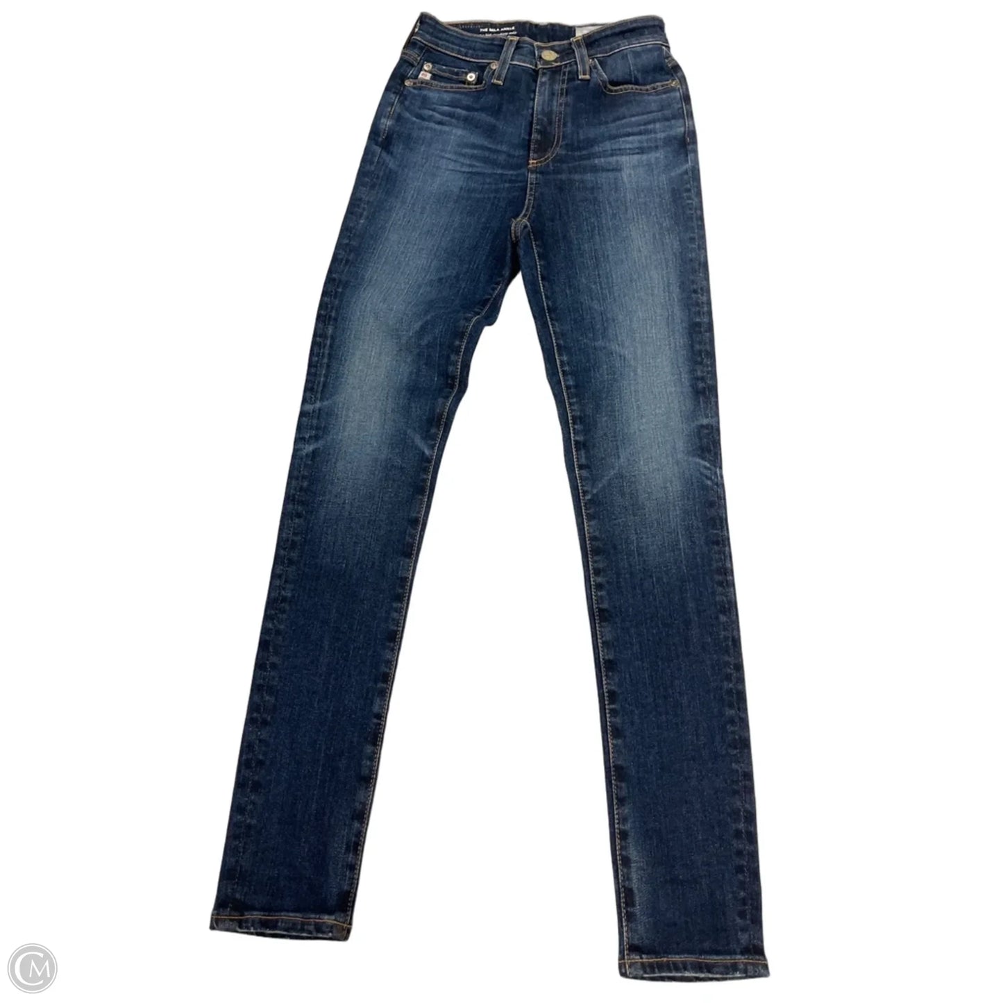 Jeans Skinny By Ag Jeans In Blue, Size: 24