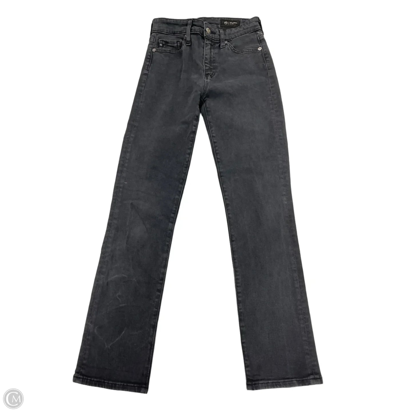Jeans Skinny By Ag Jeans In Black, Size: 24