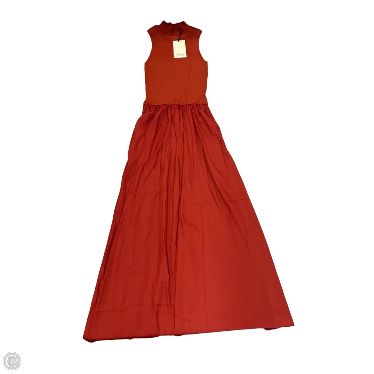 Dress Casual Maxi By Elan In Orange, Size: S