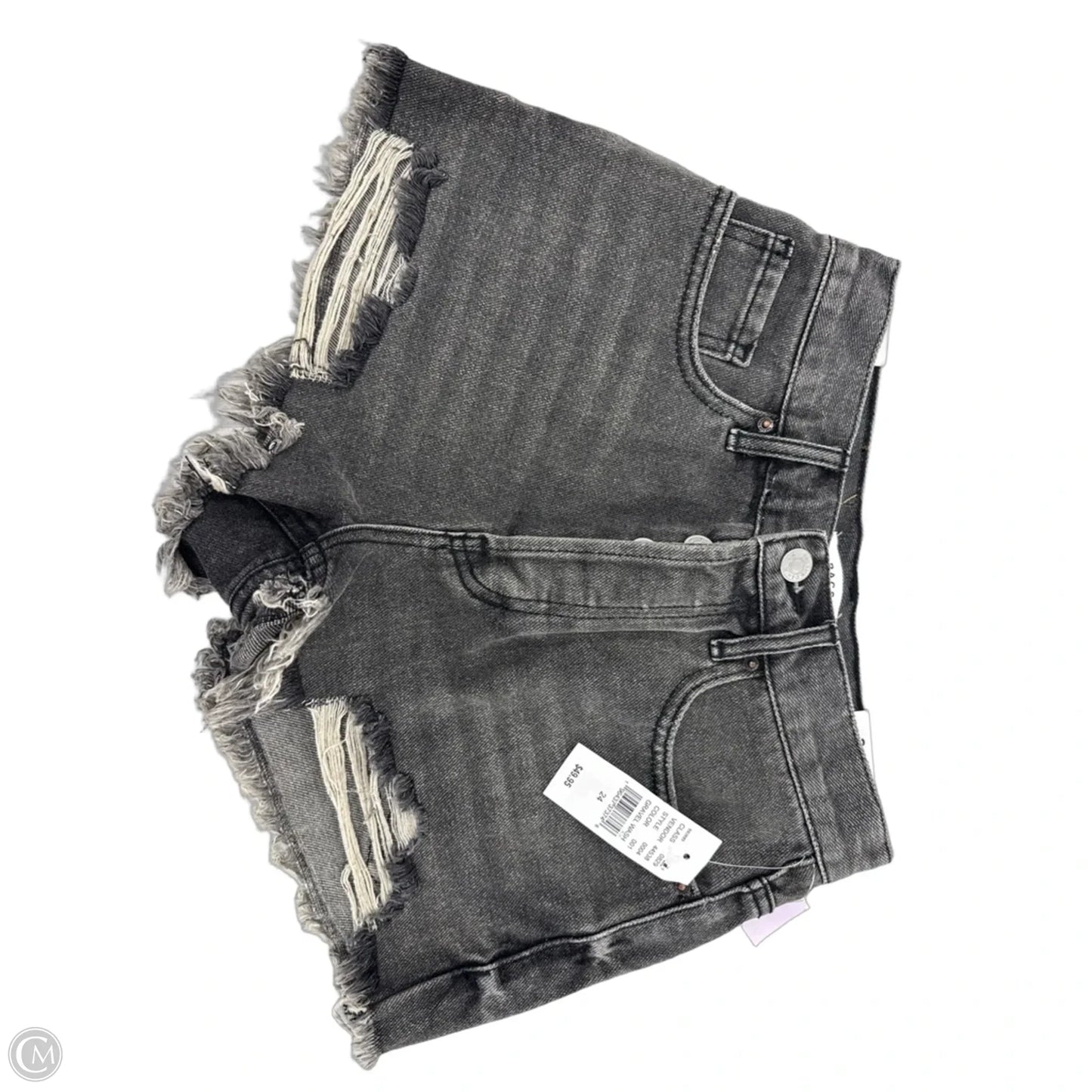 Shorts By Pacsun In Black Denim, Size: 2