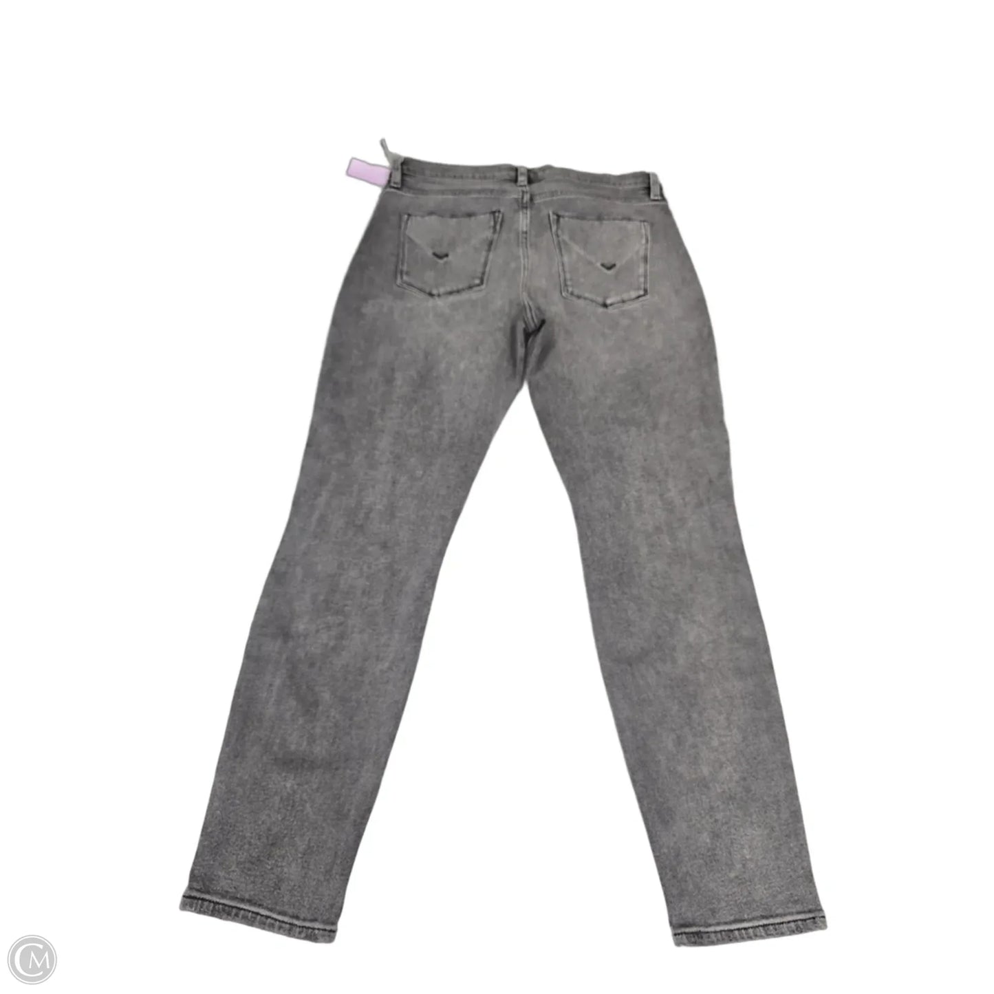 Jeans Skinny By Hudson In Grey Denim, Size: 12