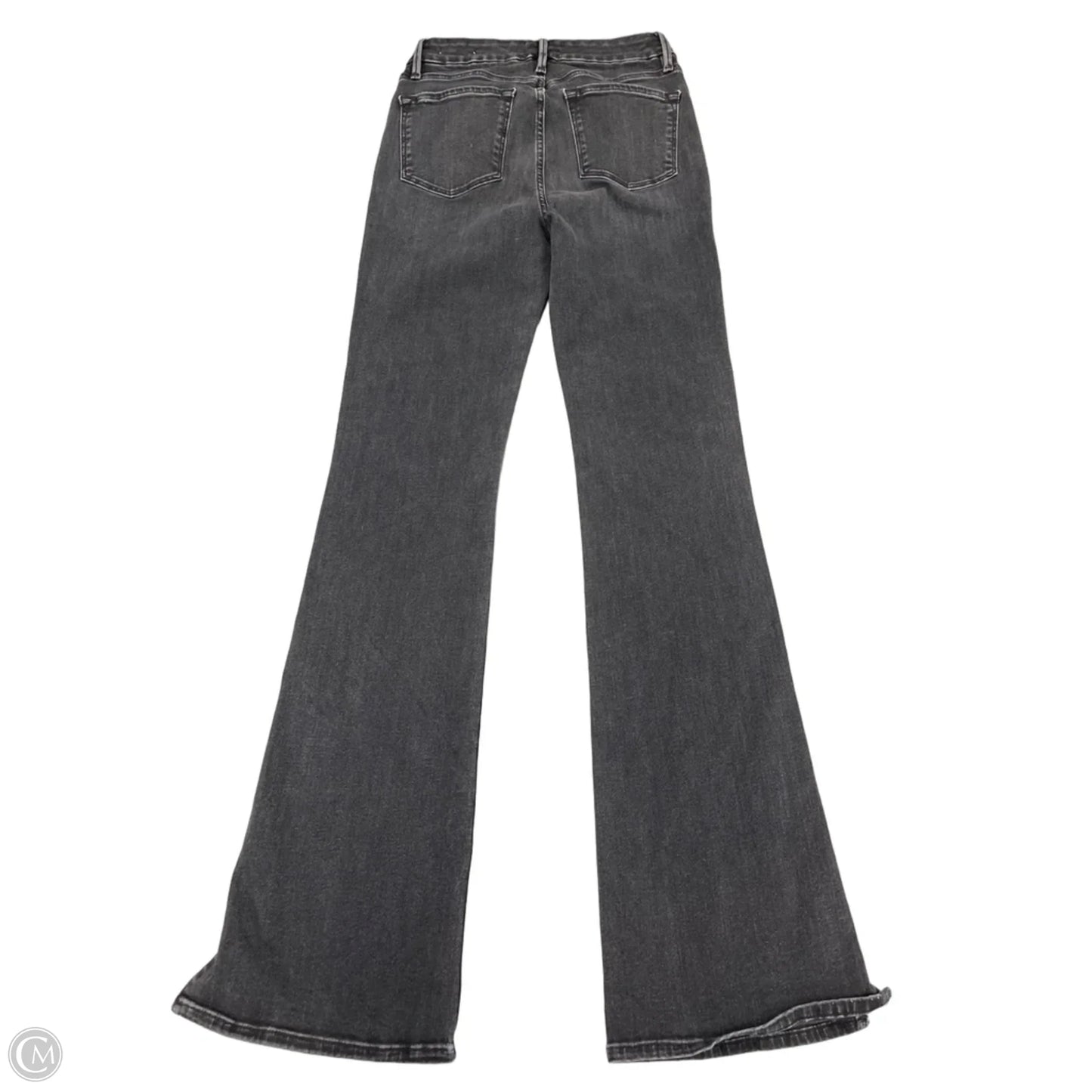 Jeans Boot Cut By Frame In Black Denim, Size: 4