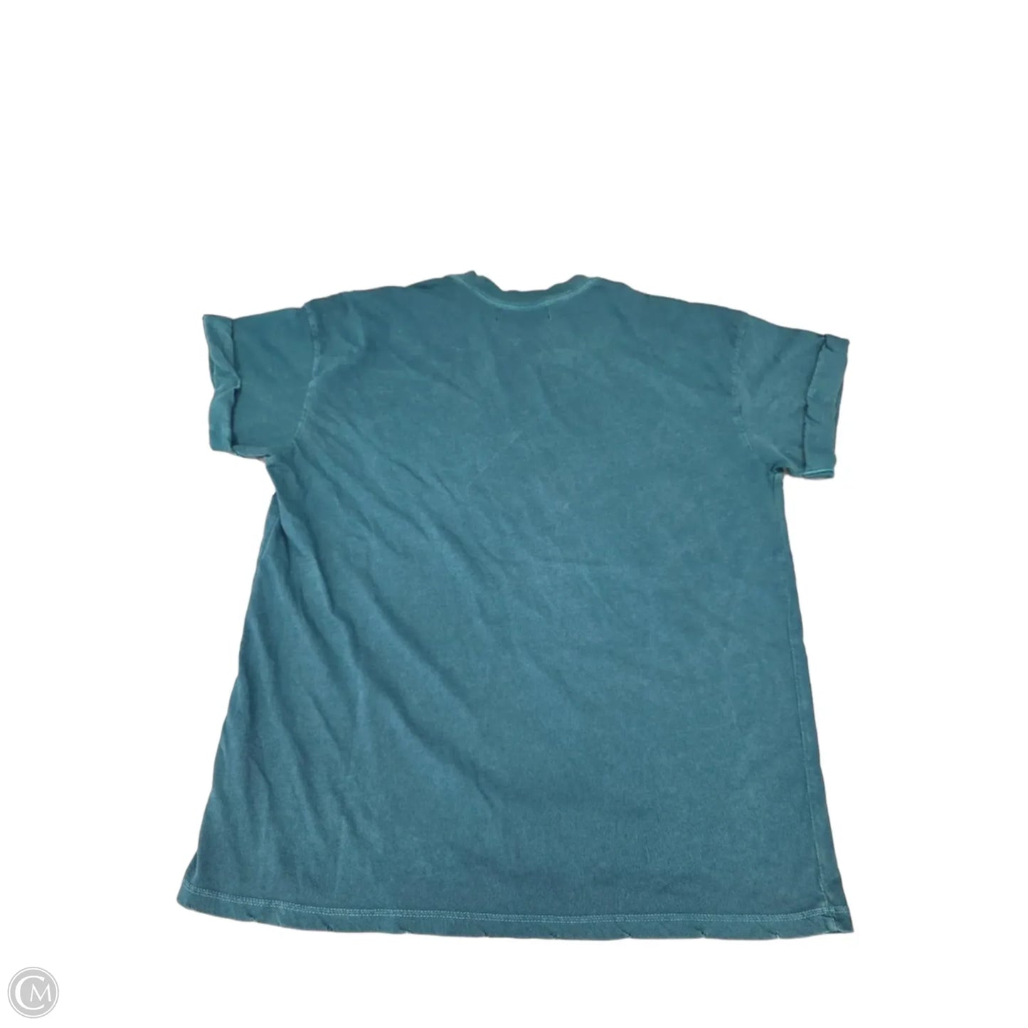 Top Short Sleeve By Girl Dangerous In Teal, Size: S