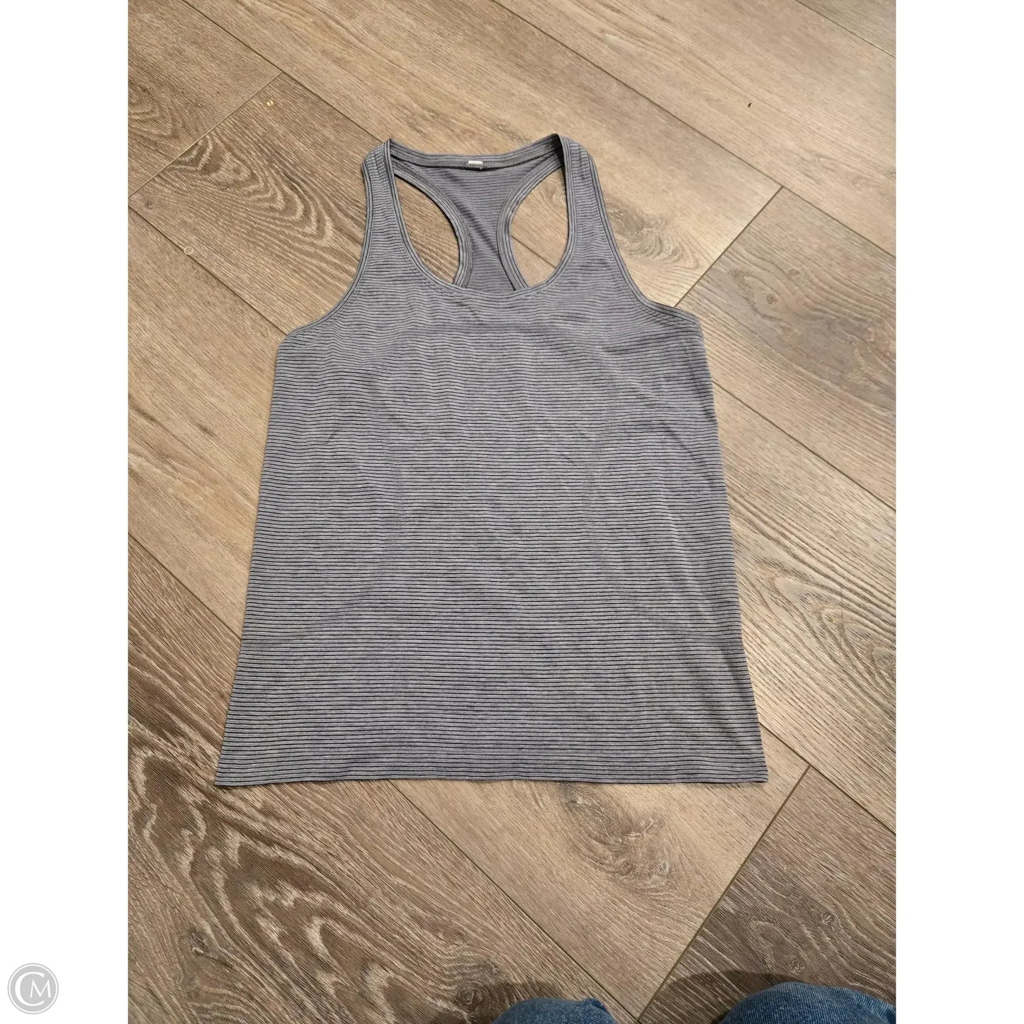 Athletic Tank Top By Lululemon In Grey, Size: 10
